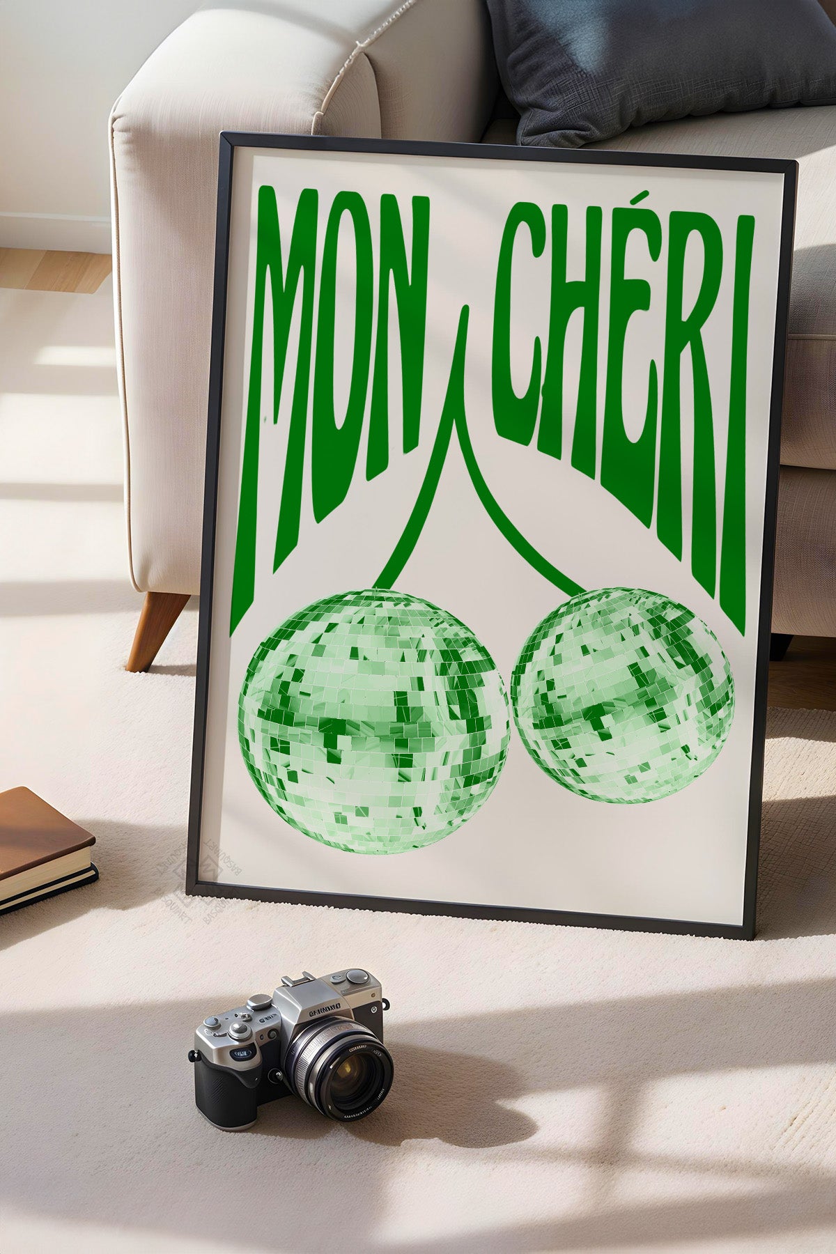 Lucky You Serisi Siyah Çerçeveli Poster, Tablo Duvar Dekoru No:132