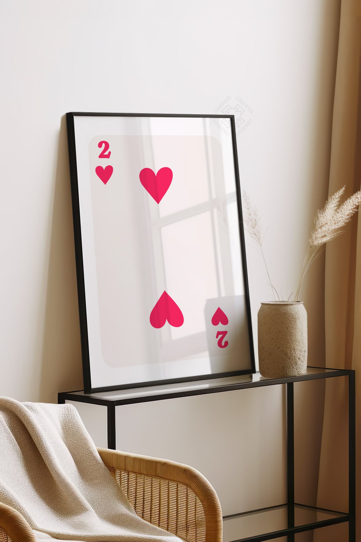 Lucky You Serisi Siyah Çerçeveli Poster, Tablo Duvar Dekoru No:95