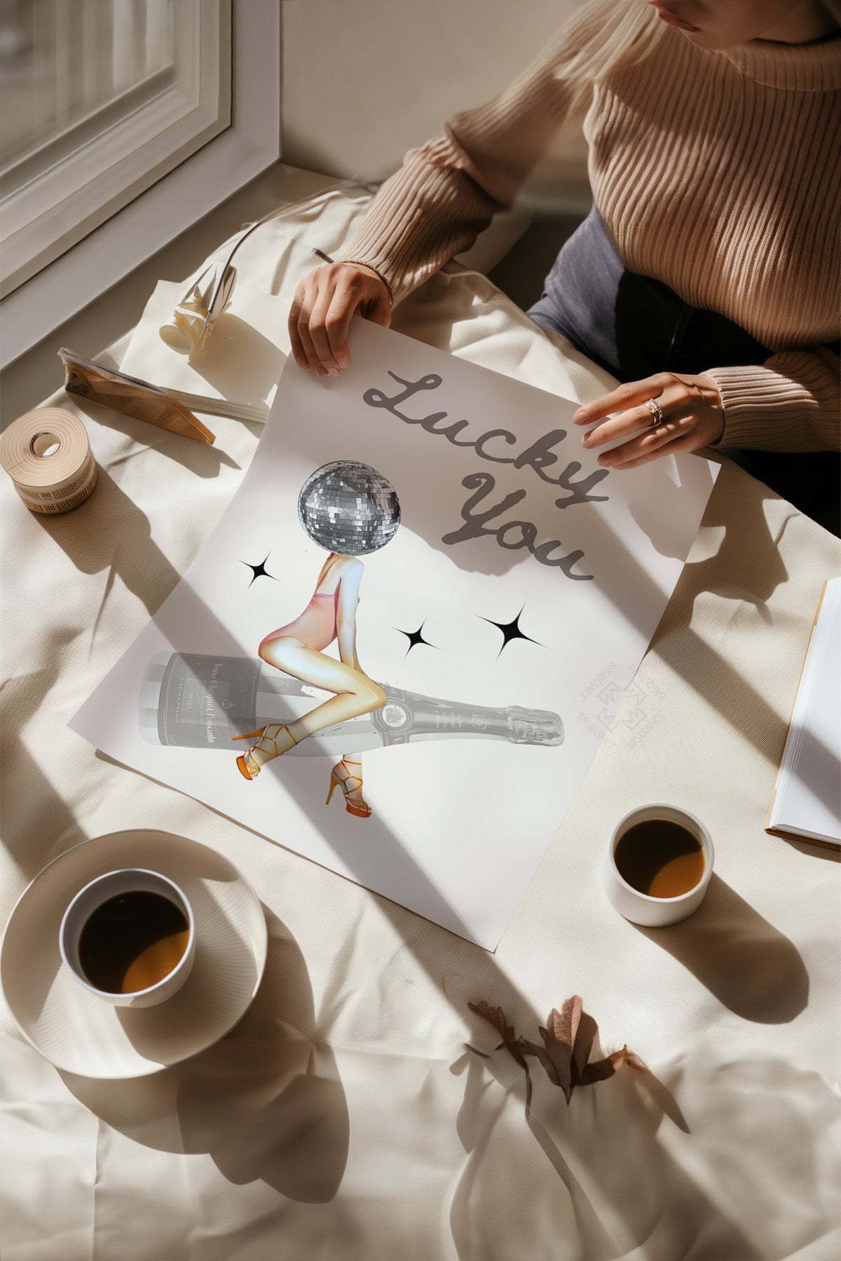 Lucky You Serisi Poster, Duvar Dekoru No:11