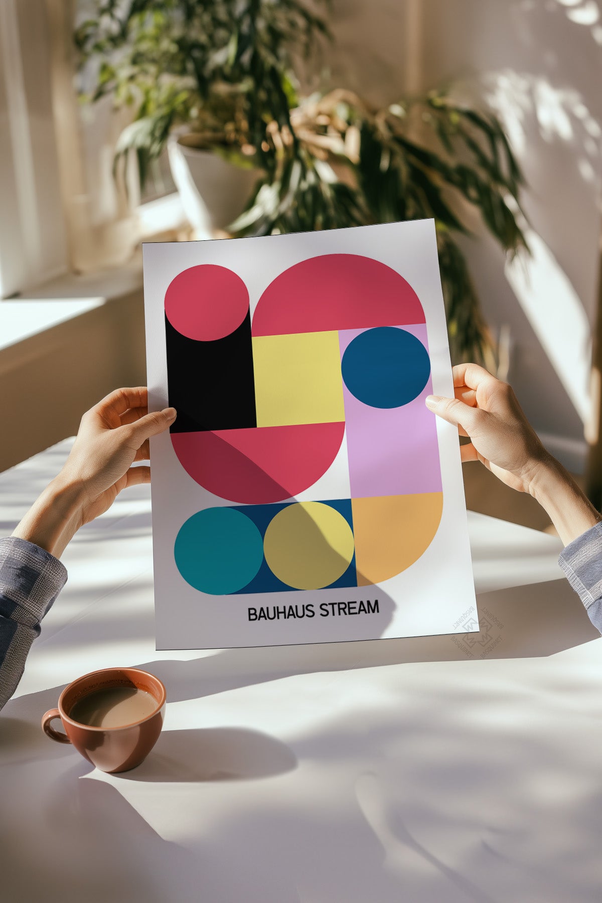 Bauhaus Serisi Poster, Duvar Dekoru No:122