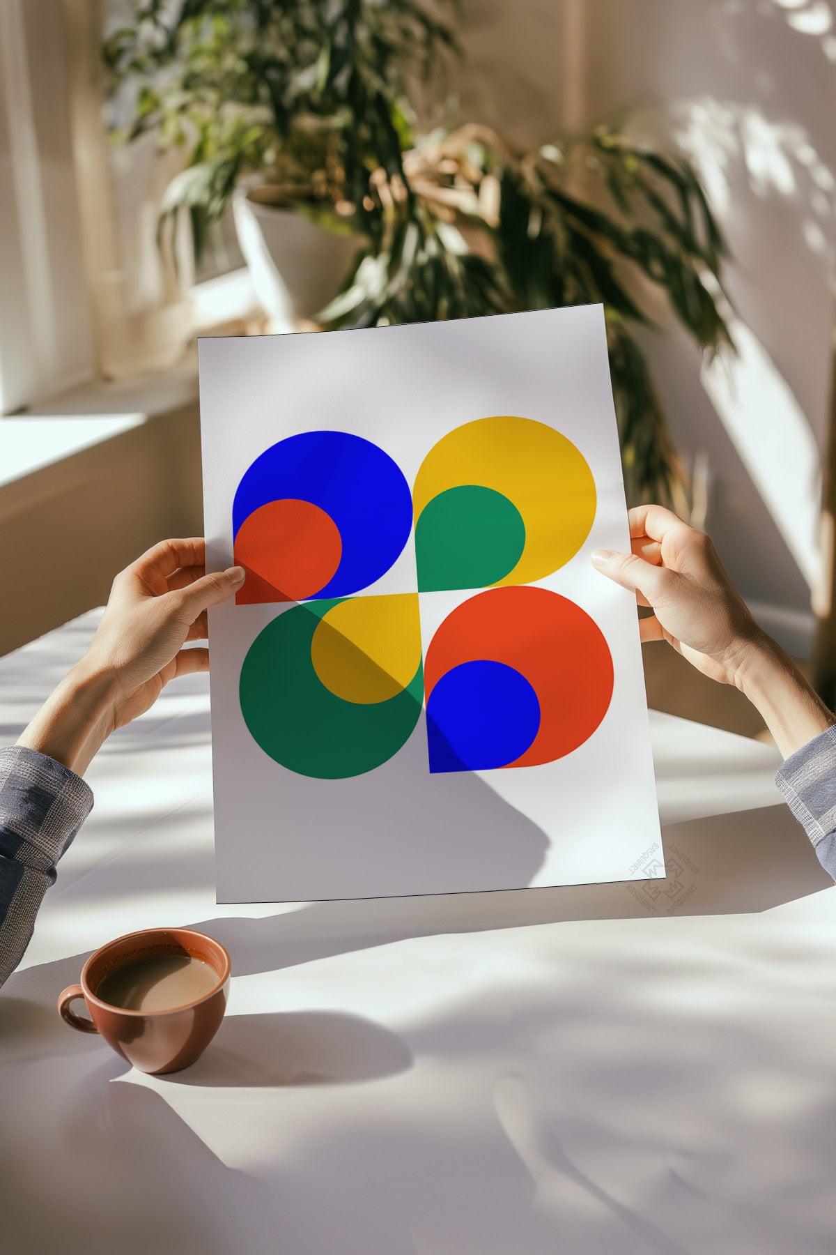 Bauhaus Serisi Poster, Duvar Dekoru No:12