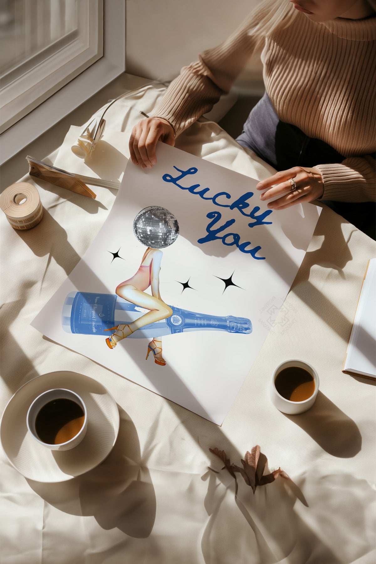 Lucky You Serisi Poster, Duvar Dekoru No:30
