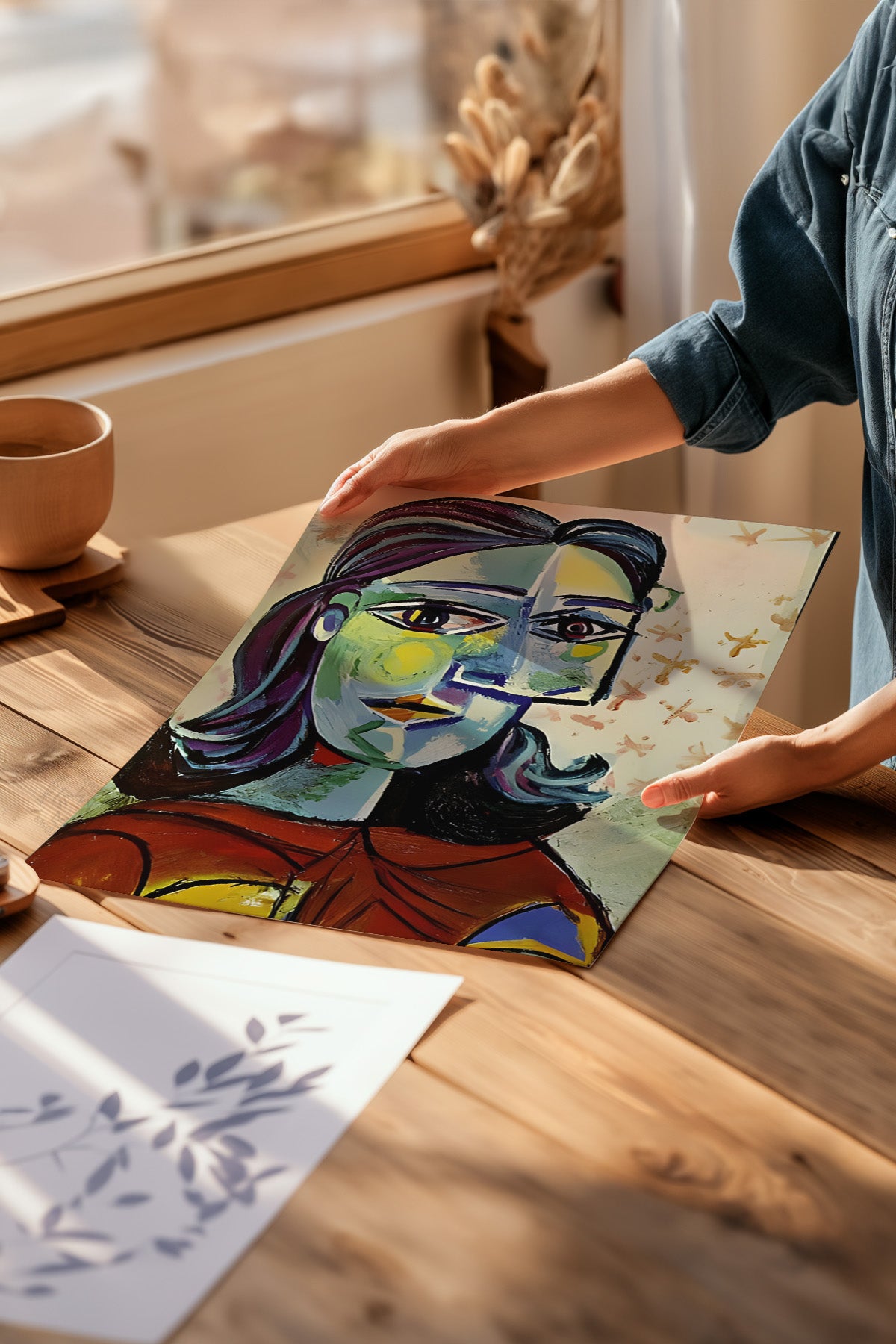 Picasso Sanatsal 4'lü Poster Seti, Duvar Dekoru No:34