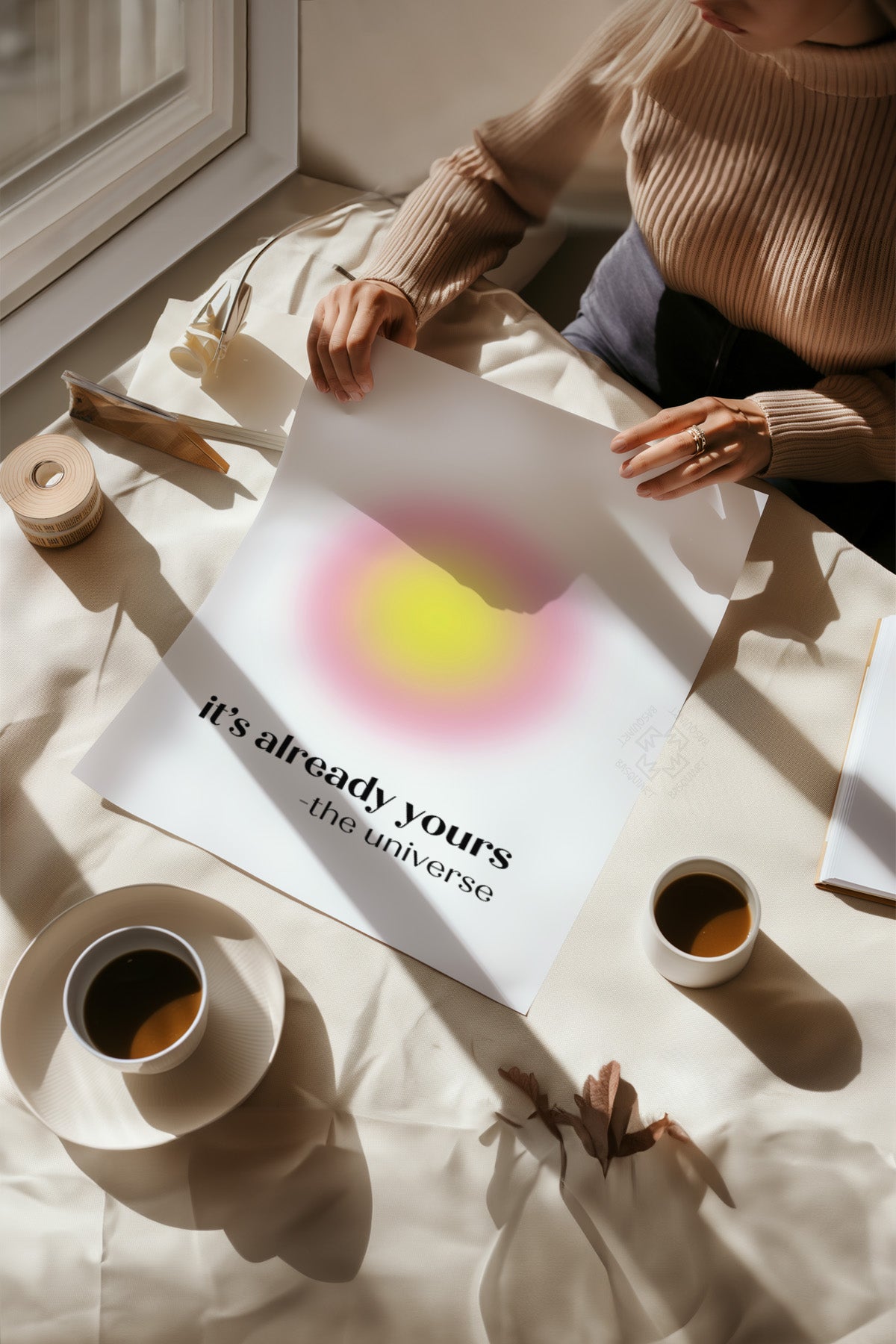 Aura Serisi Poster Seti, Duvar Dekoru No:92
