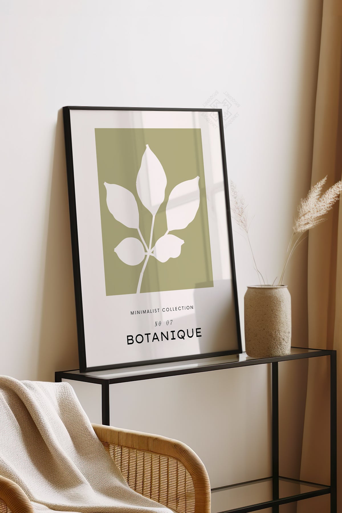 Bohemian Serisi Siyah Çerçeveli Poster, Tablo No:59