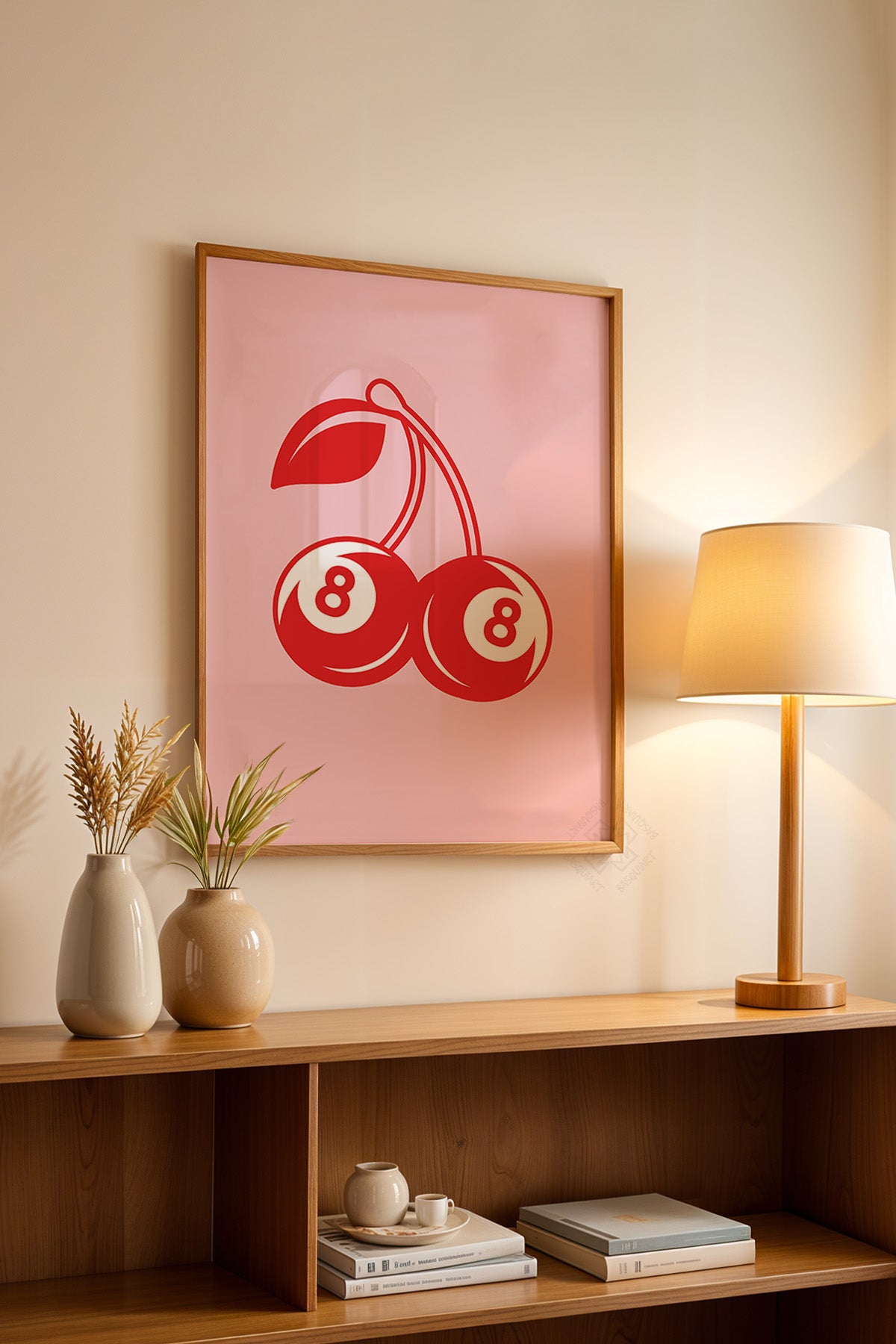 Lucky You Serisi Ahşap Çerçeveli Poster, Tablo Duvar Dekoru No:81
