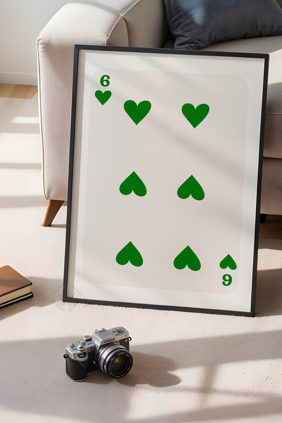 Lucky You Serisi Siyah Çerçeveli Poster, Tablo Duvar Dekoru No:143