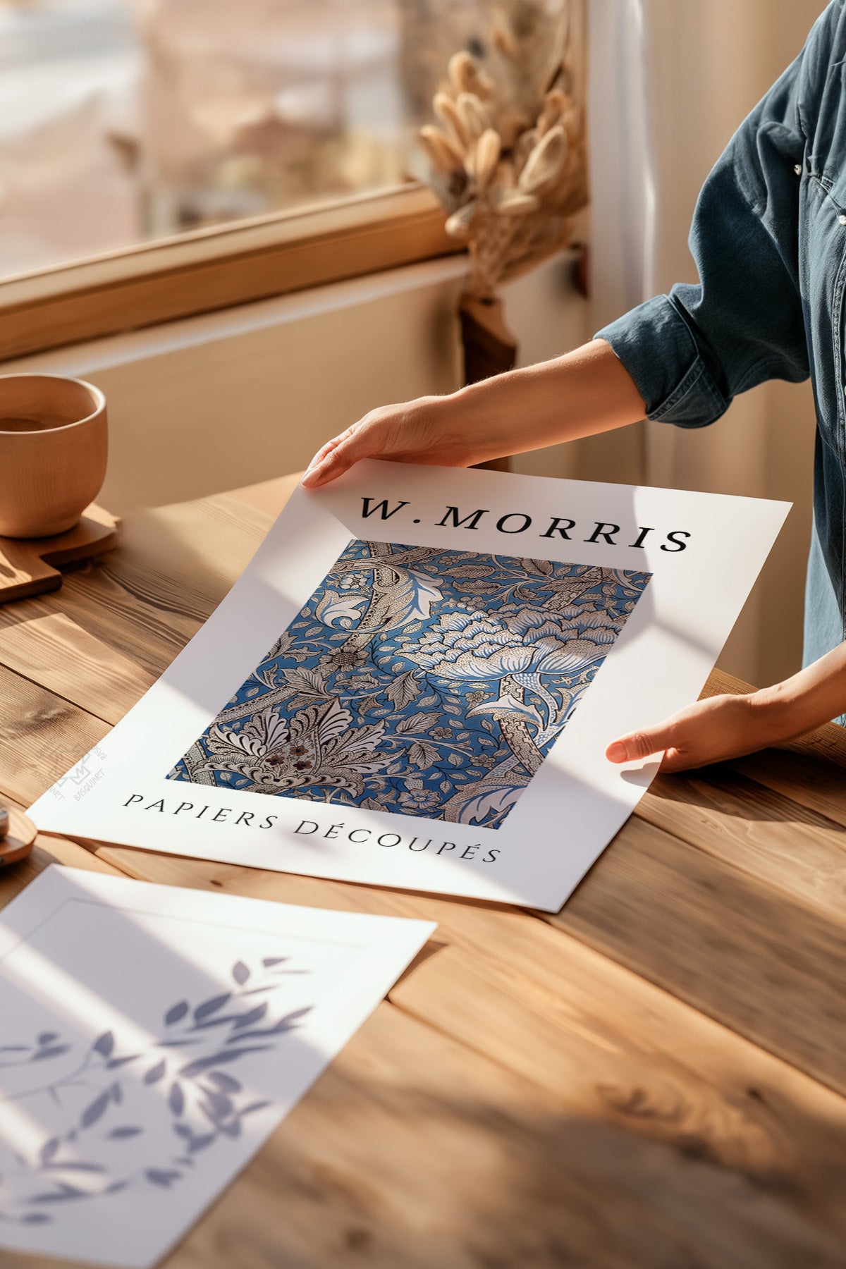 W Morris 4'lü Poster Seti, Duvar Dekoru No:40
