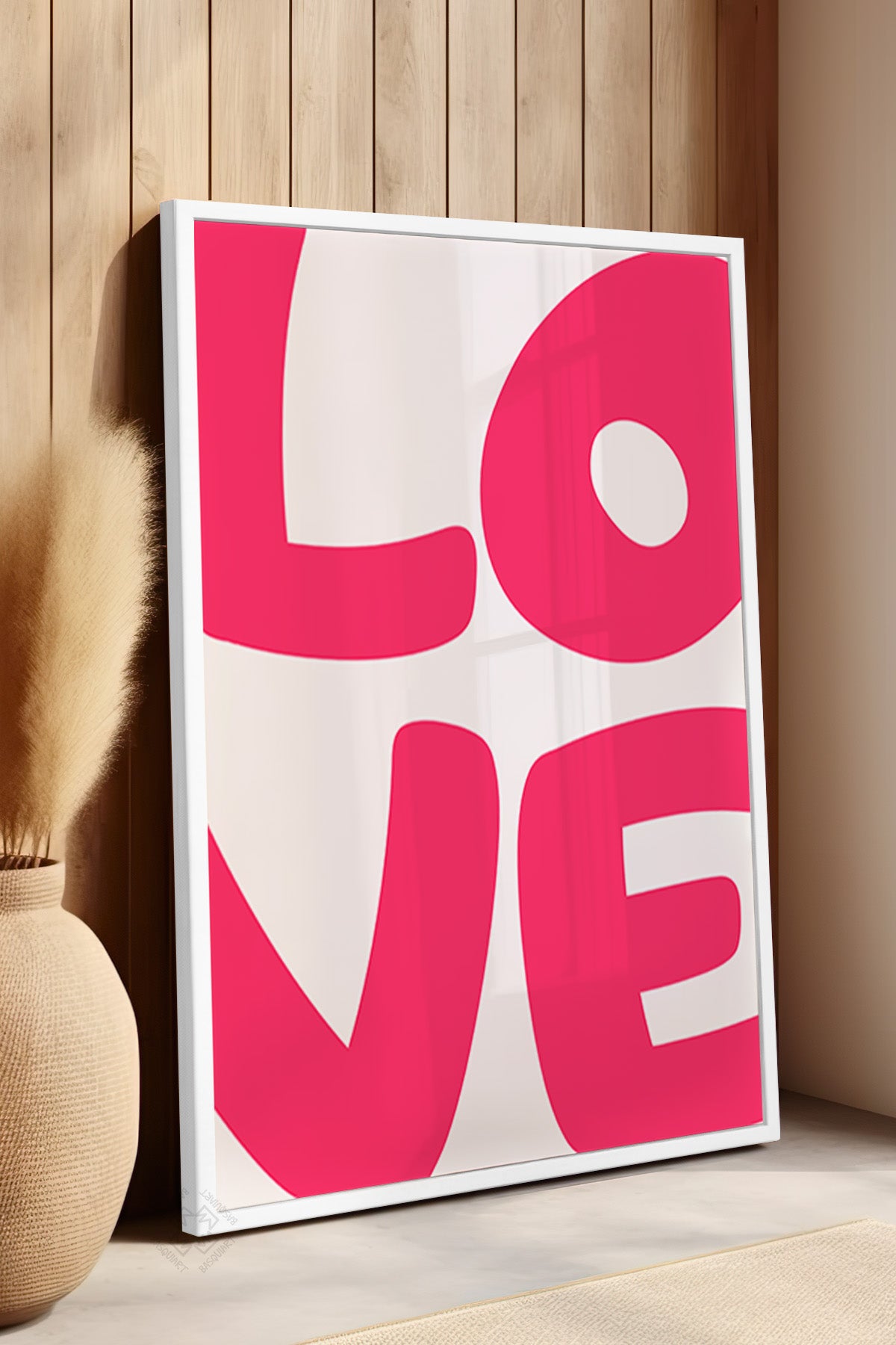 Lucky You Serisi Beyaz Çerçeveli Poster, Tablo Duvar Dekoru No:86