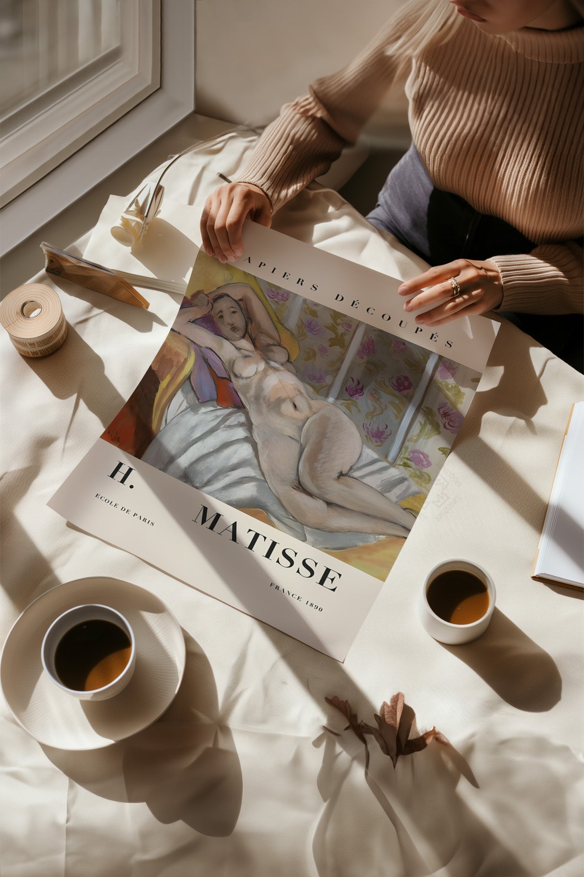 Matisse Dekoratif 3'lü Poster Seti, Duvar Dekoru No:19