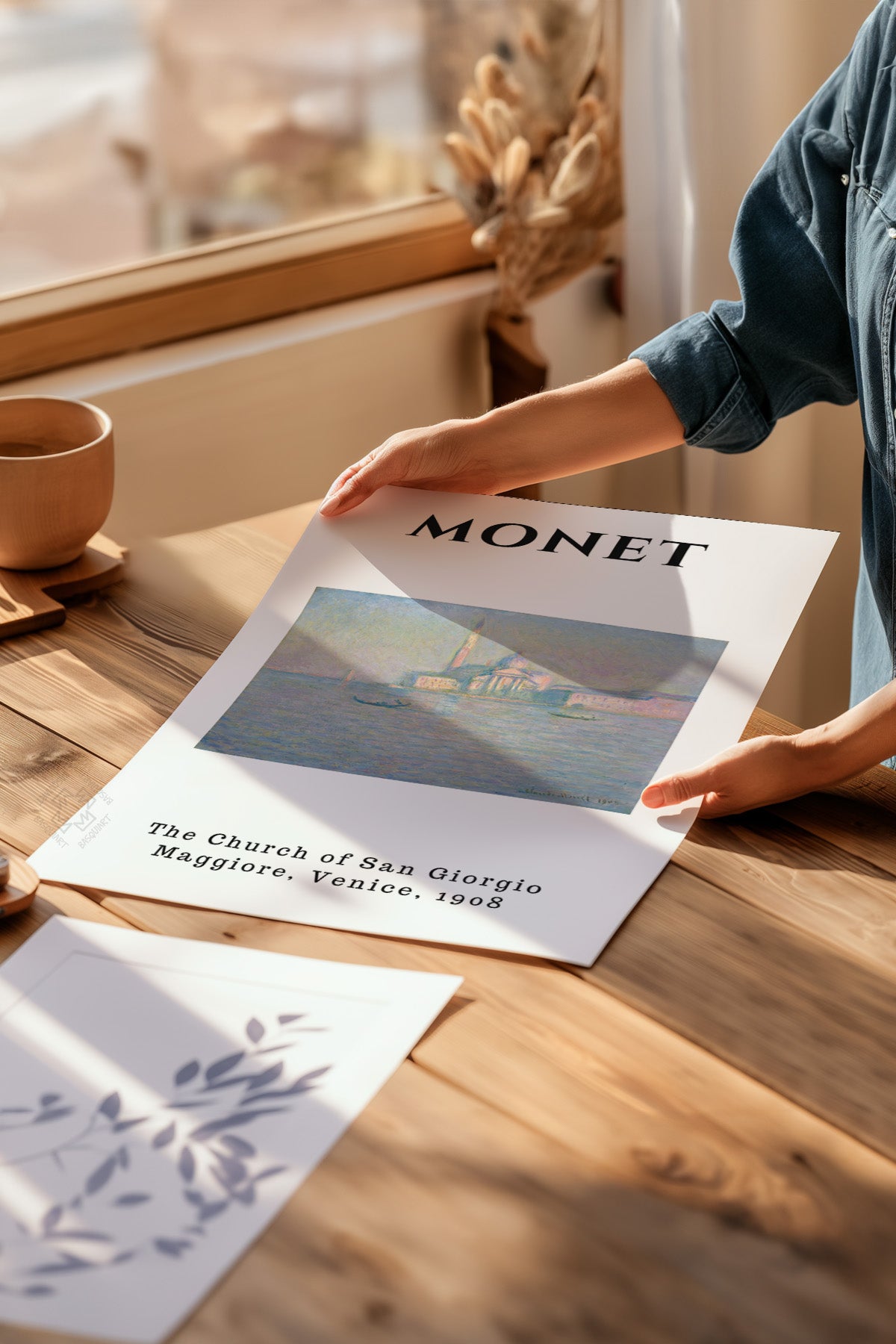 Claude Monet Serisi Poster, Duvar Dekoru No:18
