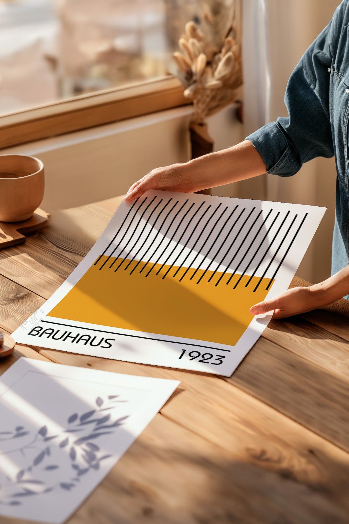 Bauhaus Serisi Poster, Duvar Dekoru No:38