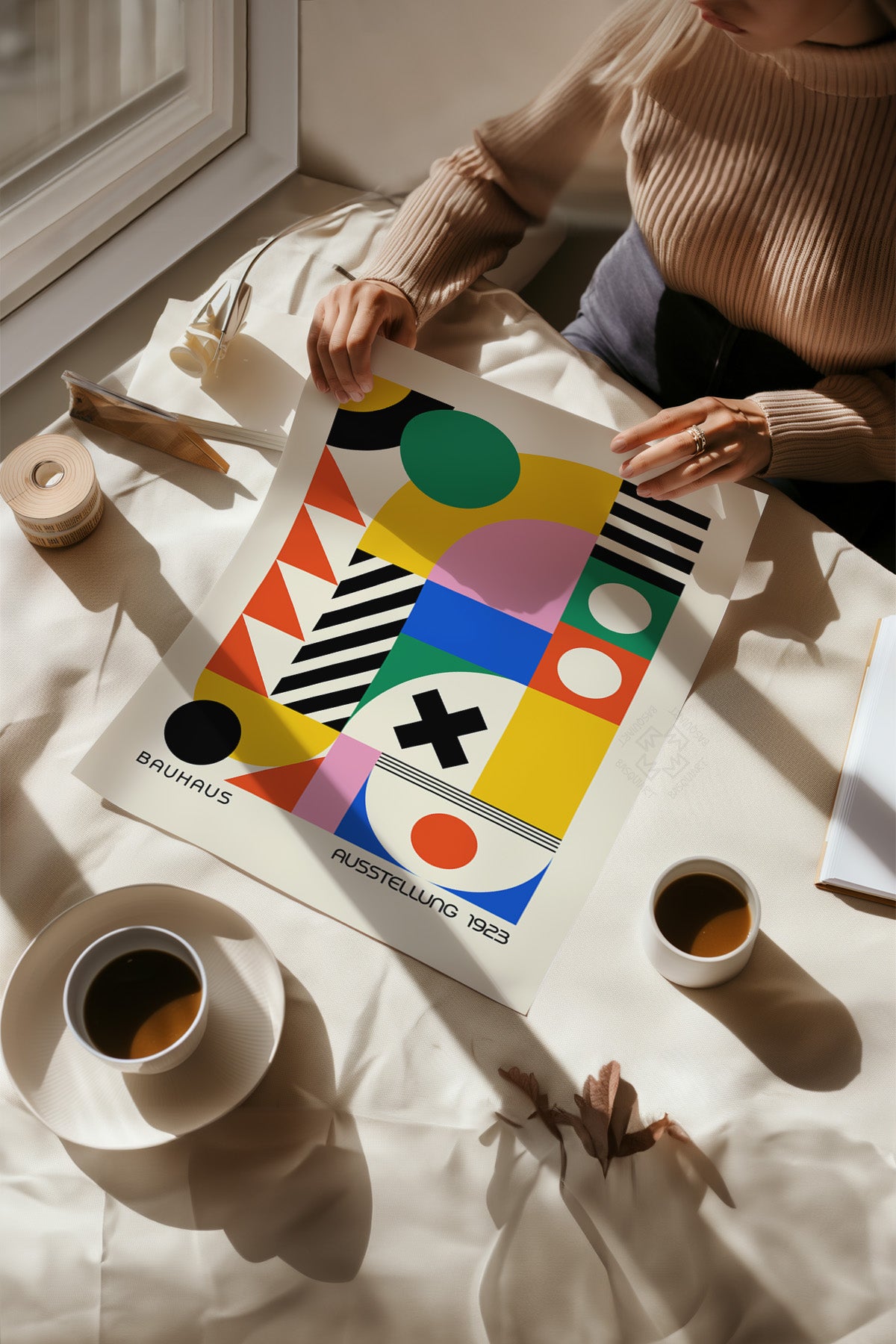 Bauhaus 2'li Poster Seti, Duvar Dekoru No:29