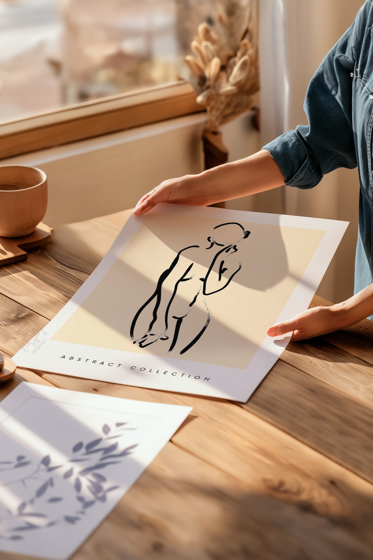 Bohemian 4'lü Poster Seti, Duvar Dekoru No:19