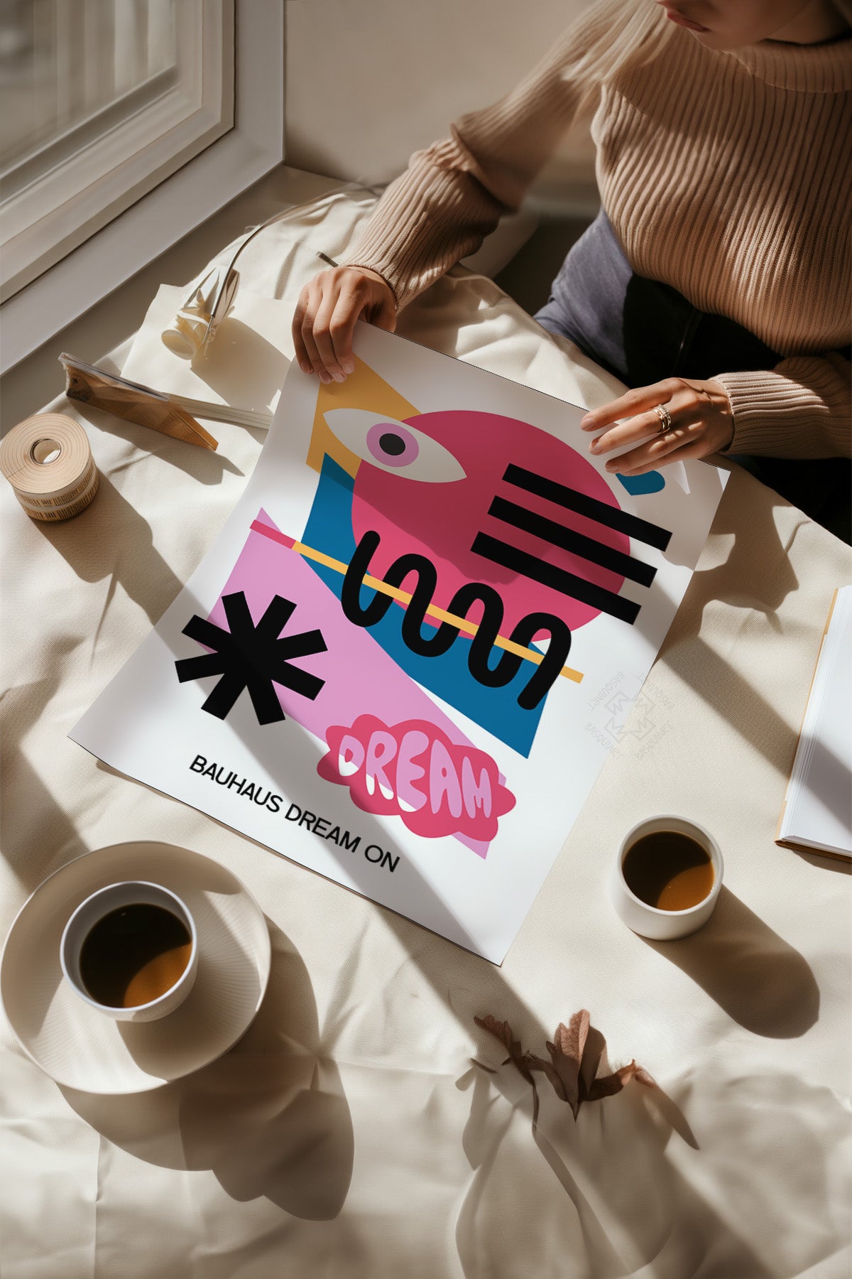 Bauhaus Serisi Poster, Duvar Dekoru No:117