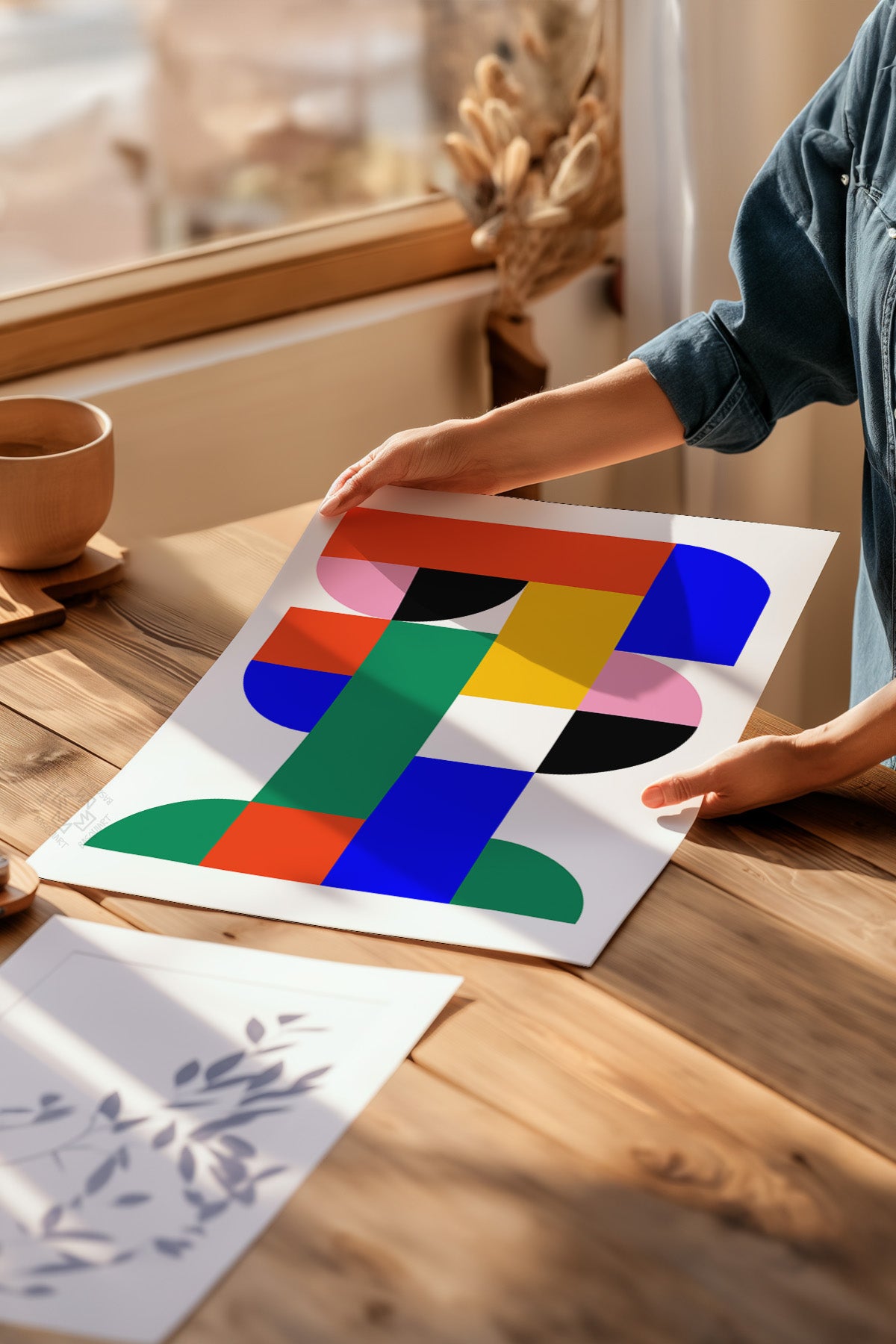Bauhaus Serisi Poster, Duvar Dekoru No:14