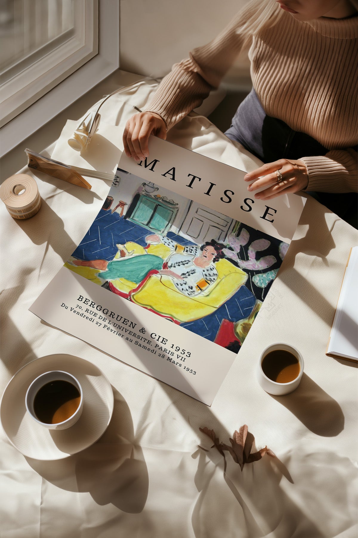 Henri Matisse Serisi Poster, Duvar Dekoru No:7