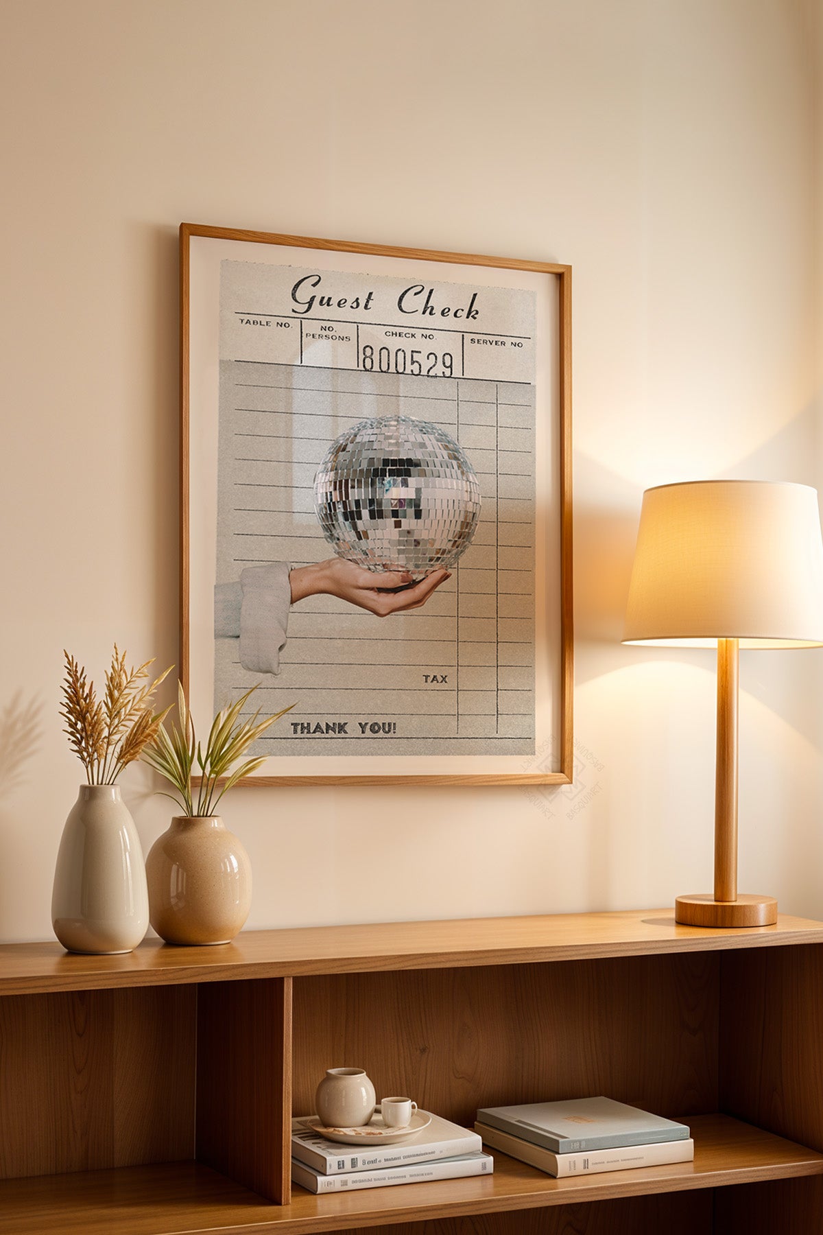 Lucky You Serisi Ahşap Çerçeveli Poster, Tablo Duvar Dekoru No:112