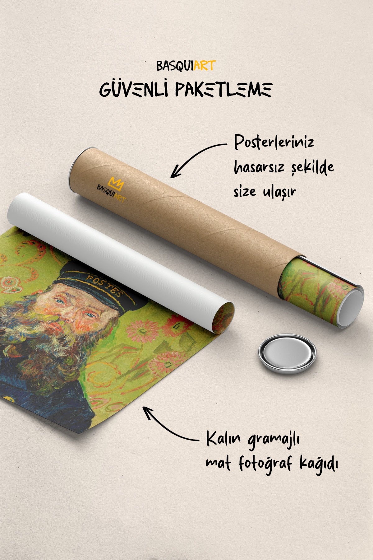 Van Gogh 9'lu Poster Seti, Duvar Dekoru No:1