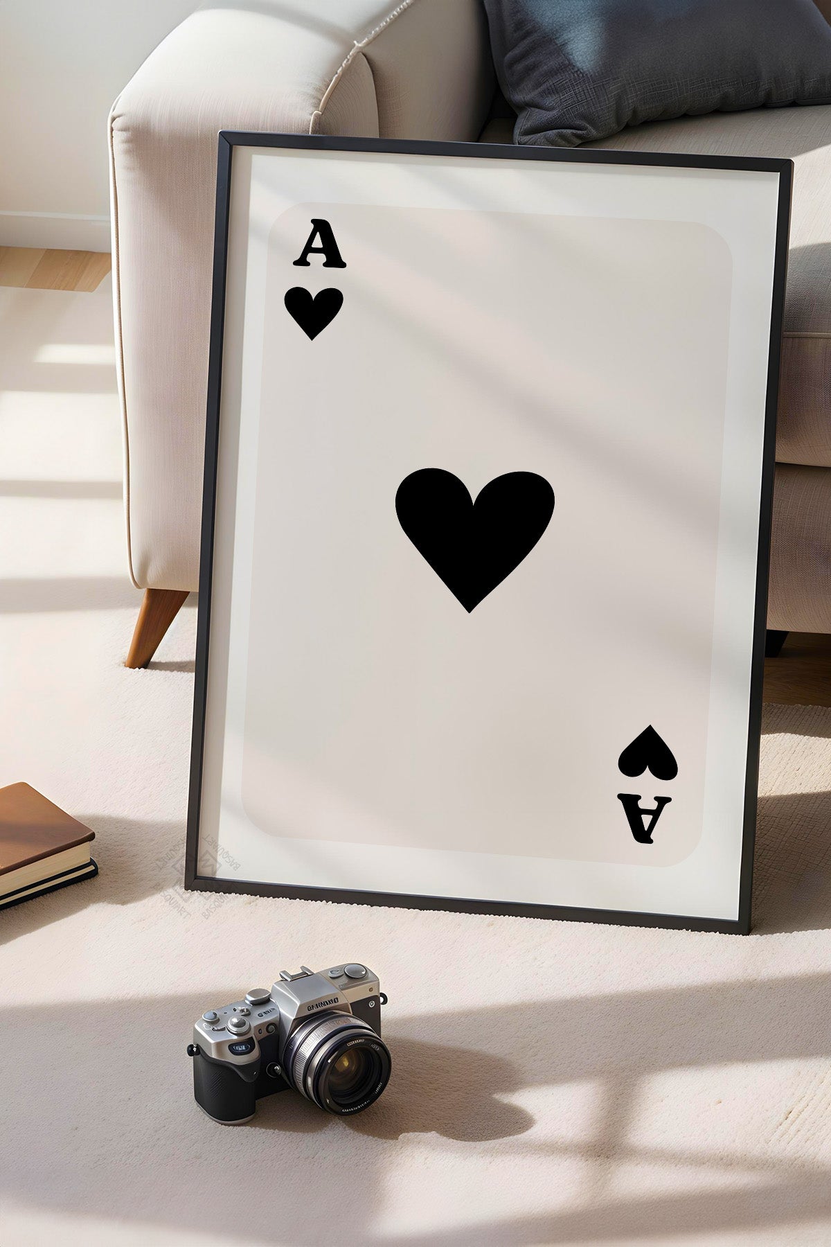 Lucky You Serisi Siyah Çerçeveli Poster, Tablo Duvar Dekoru No:115