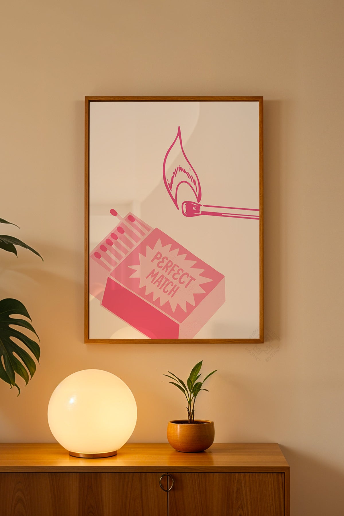 Lucky You Serisi Ahşap Çerçeveli Poster, Tablo Duvar Dekoru No:44