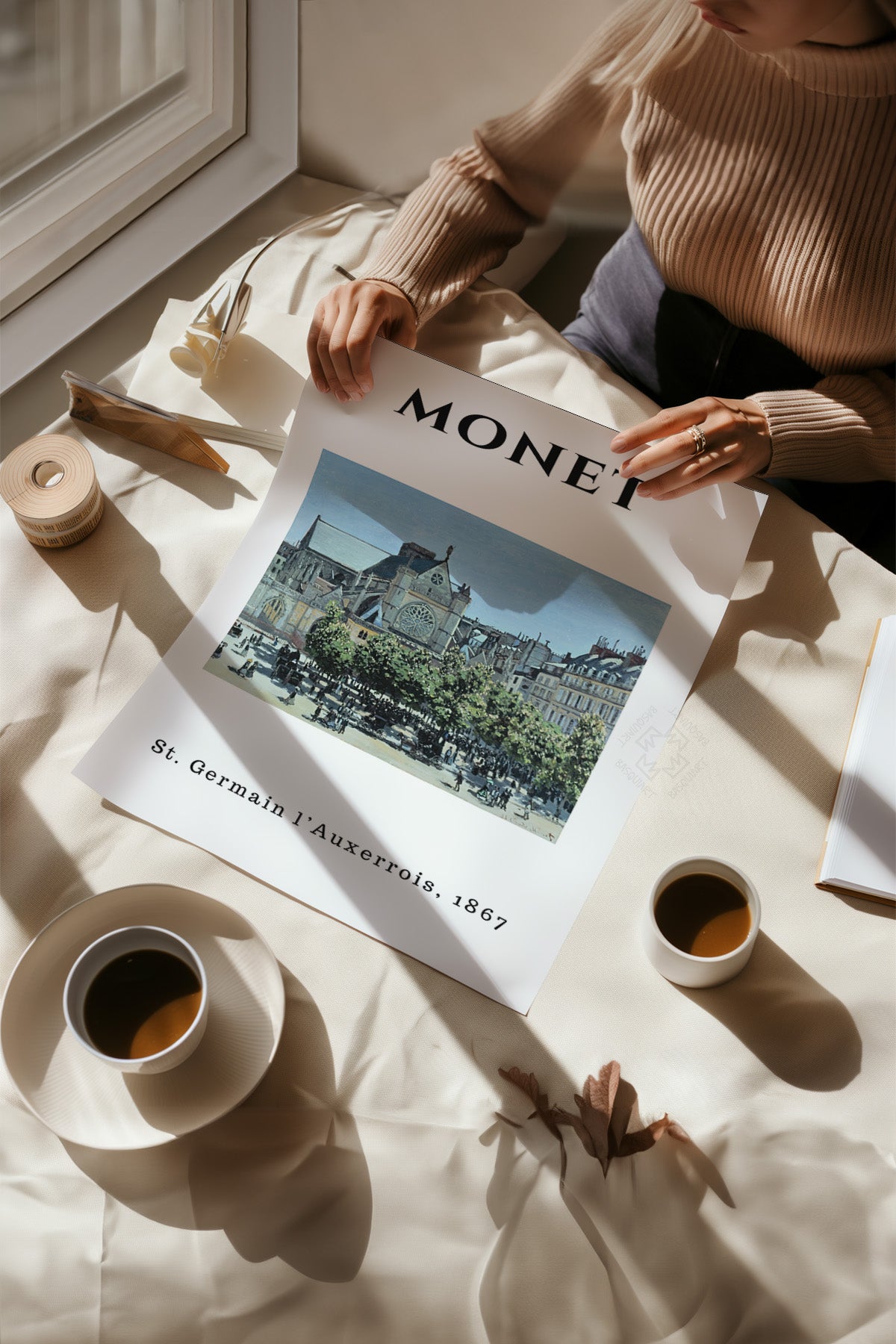 Claude Monet Serisi Poster, Duvar Dekoru No:23