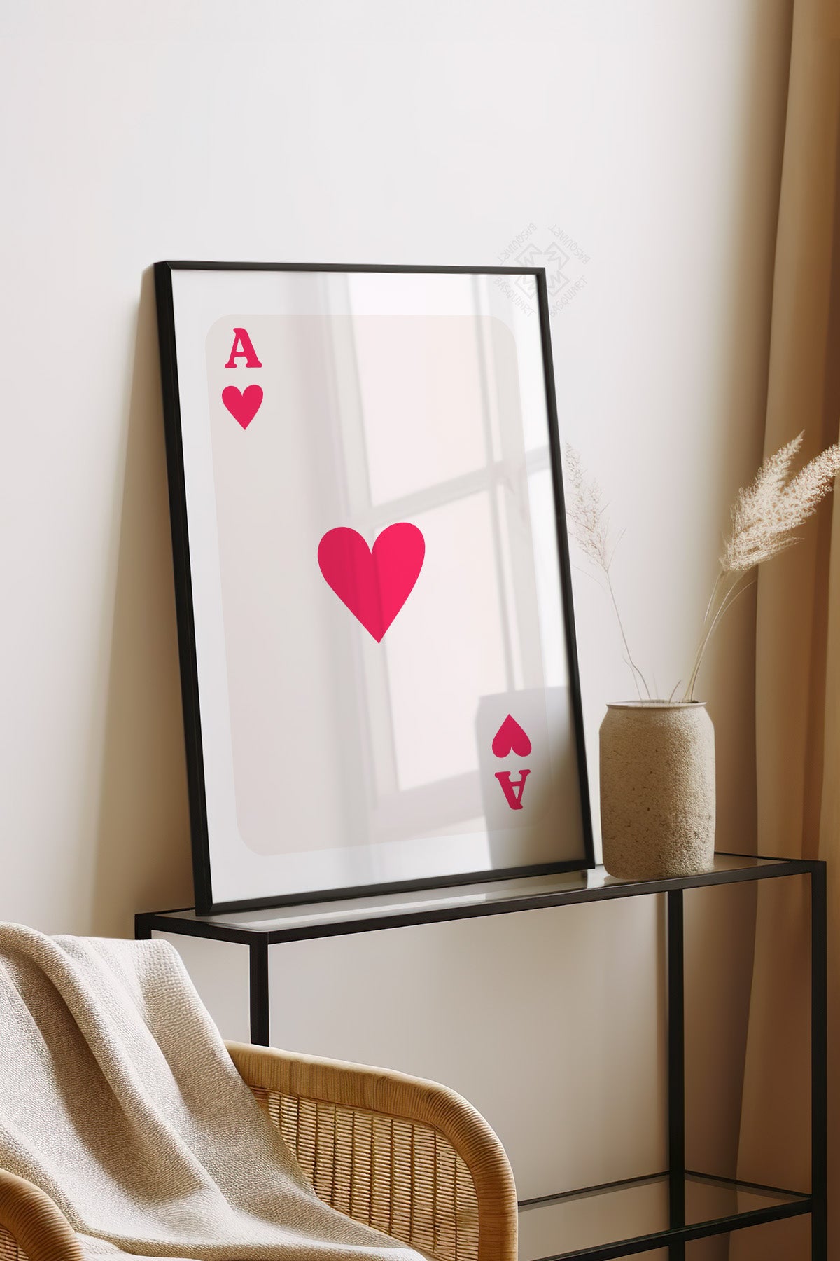 Lucky You Serisi Siyah Çerçeveli Poster, Tablo Duvar Dekoru No:94