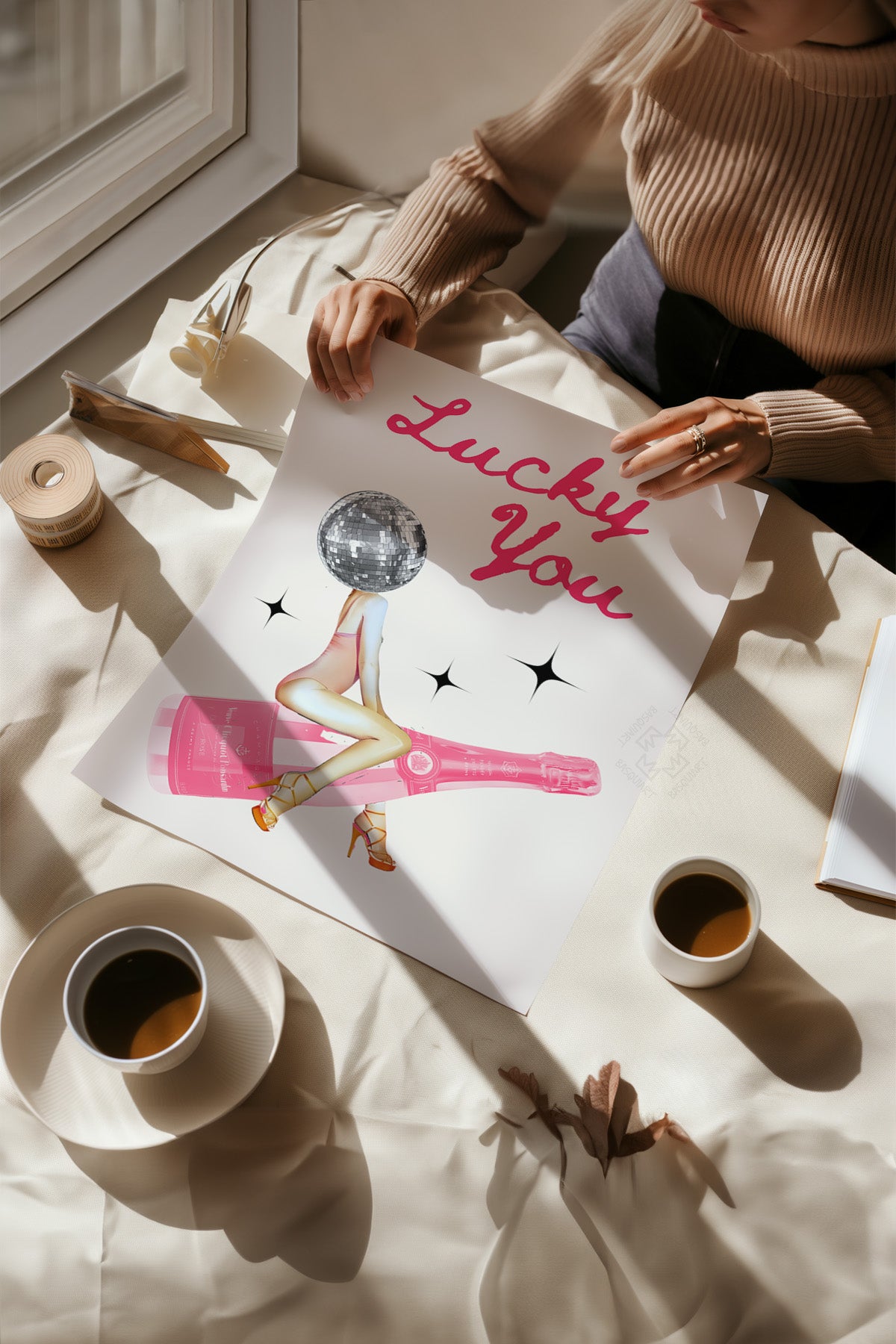 Lucky You Serisi Poster, Duvar Dekoru No:90
