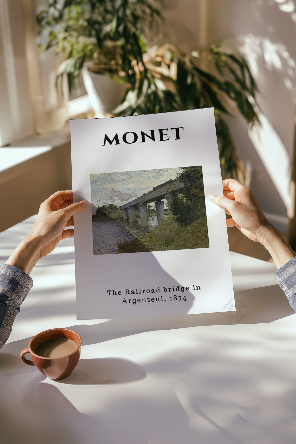 Claude Monet Serisi Poster, Duvar Dekoru No:9