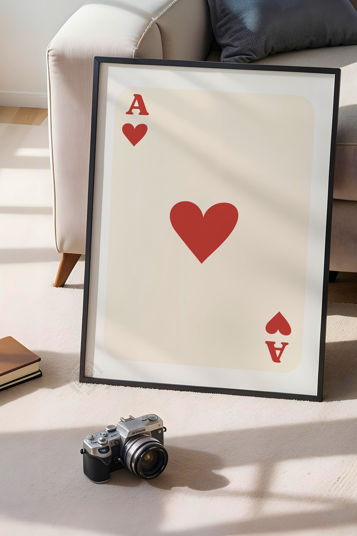 Lucky You Serisi Siyah Çerçeveli Poster, Tablo Duvar Dekoru No:70