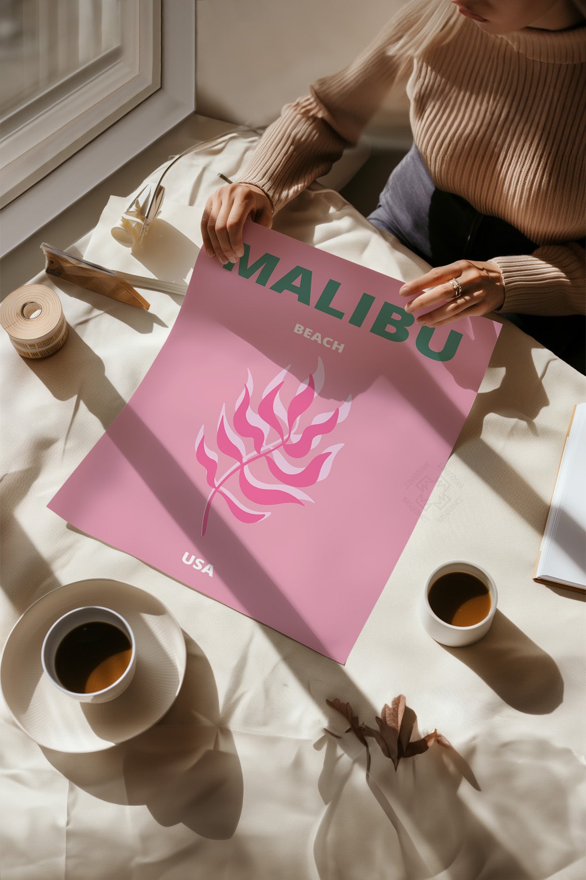 Şehir Serisi Poster, Duvar Dekoru No:6