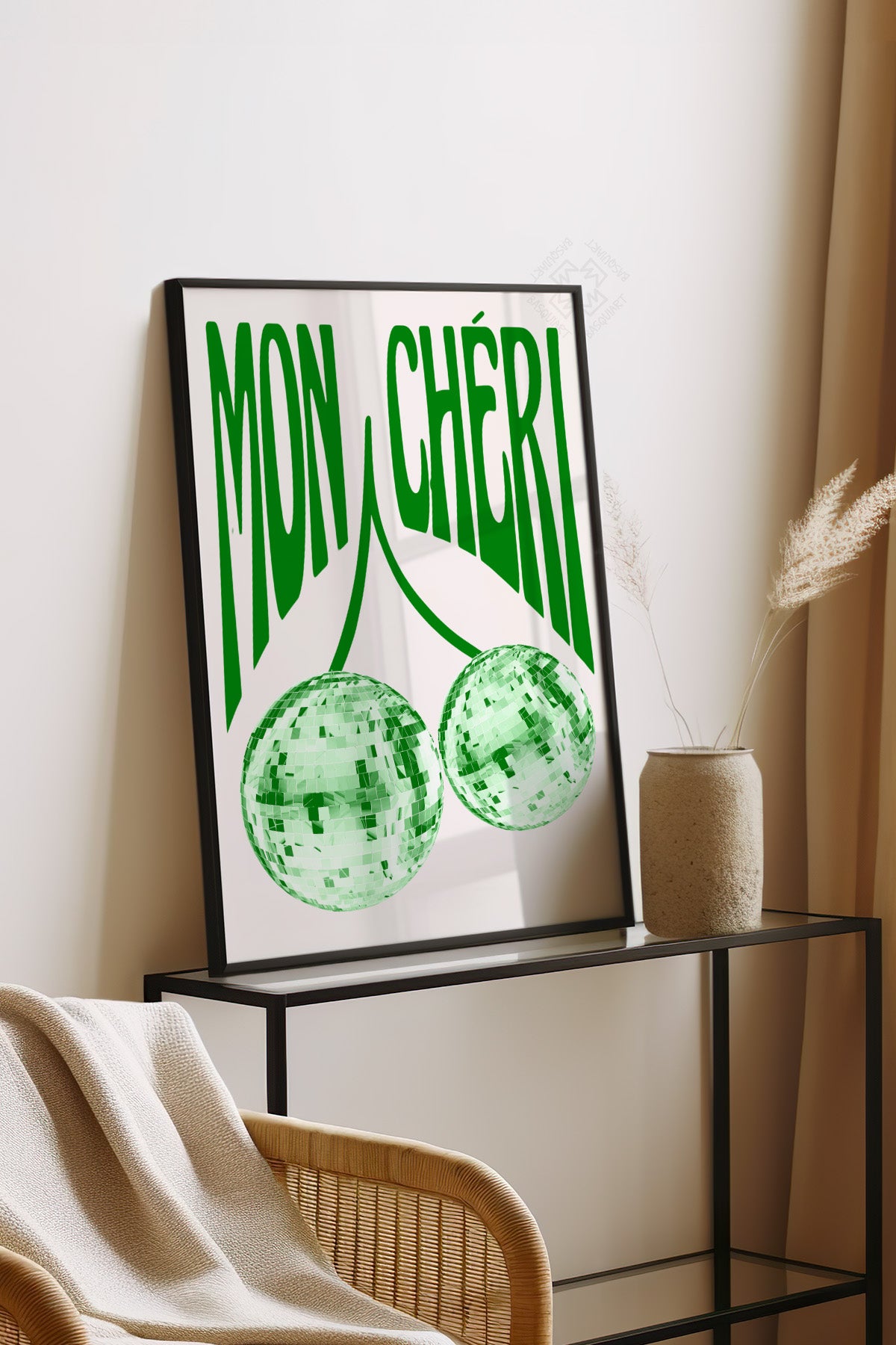 Lucky You Serisi Siyah Çerçeveli Poster, Tablo Duvar Dekoru No:132