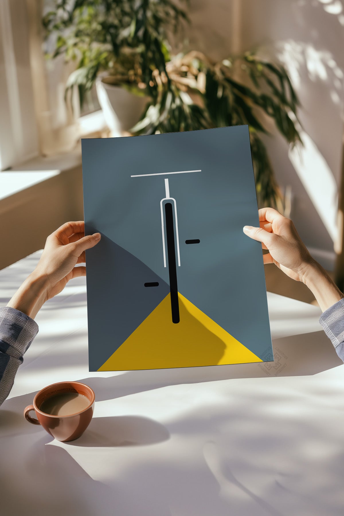 Bauhaus Serisi Poster, Duvar Dekoru No:55