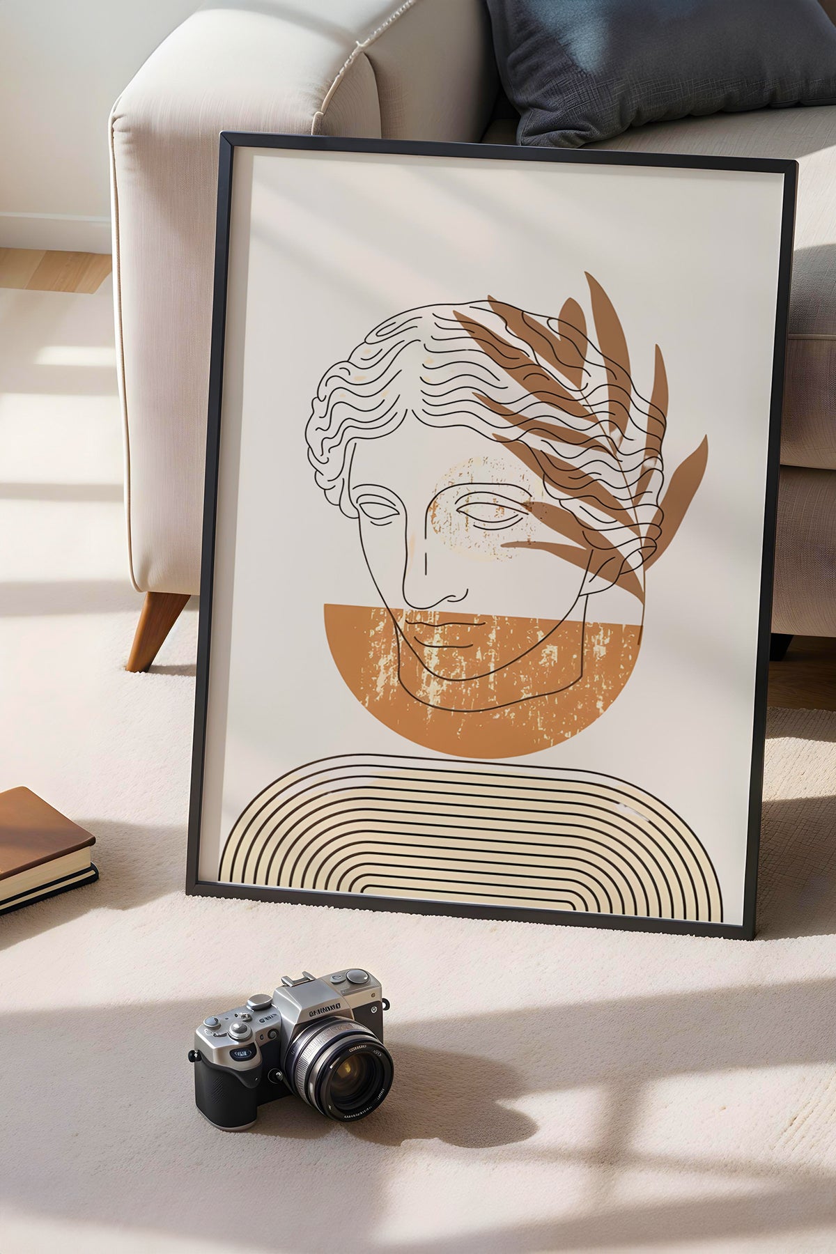 Bohemian Serisi Siyah Çerçeveli Poster, Tablo No:31
