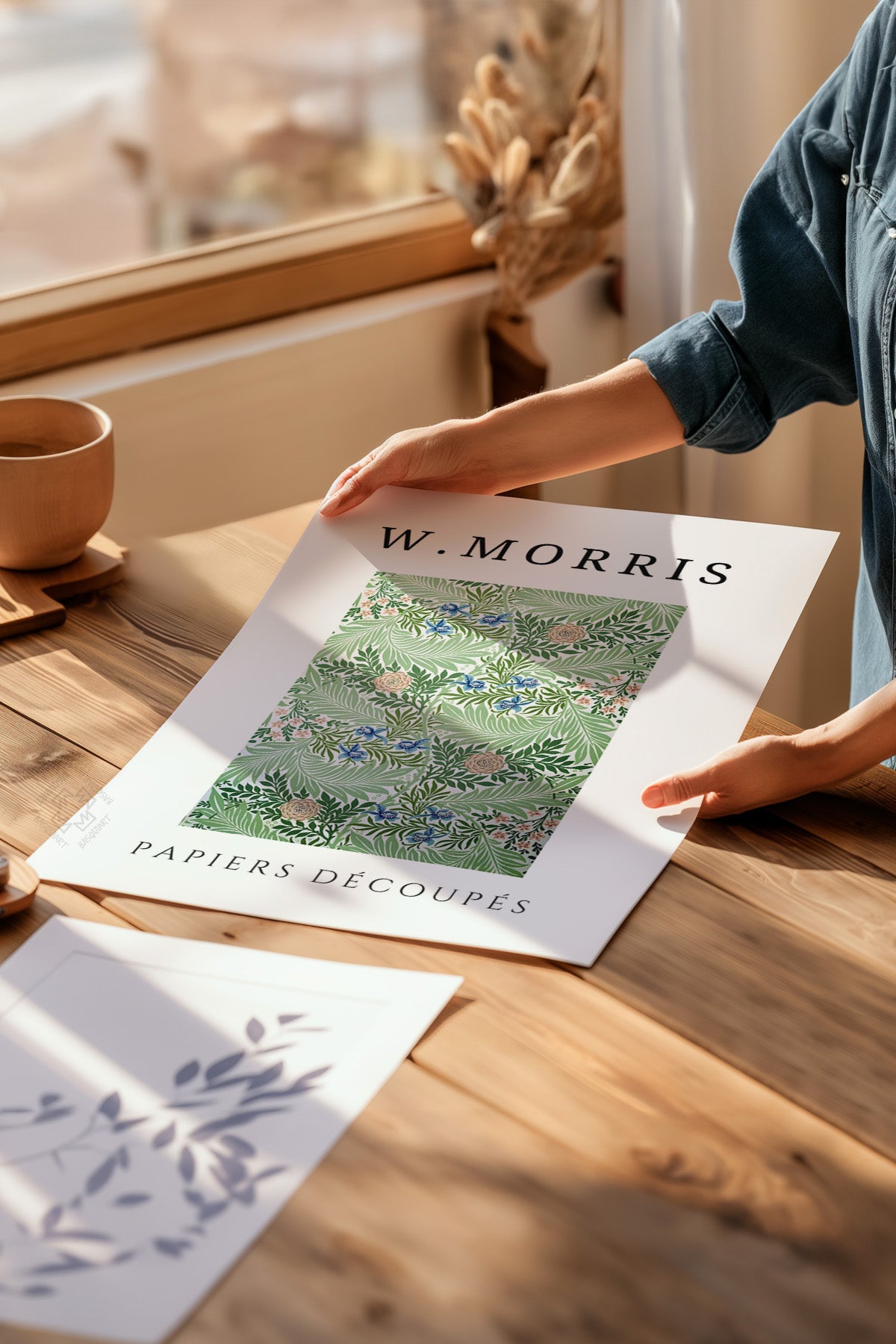 William Morris 3'lü Poster Seti, Duvar Dekoru No:6