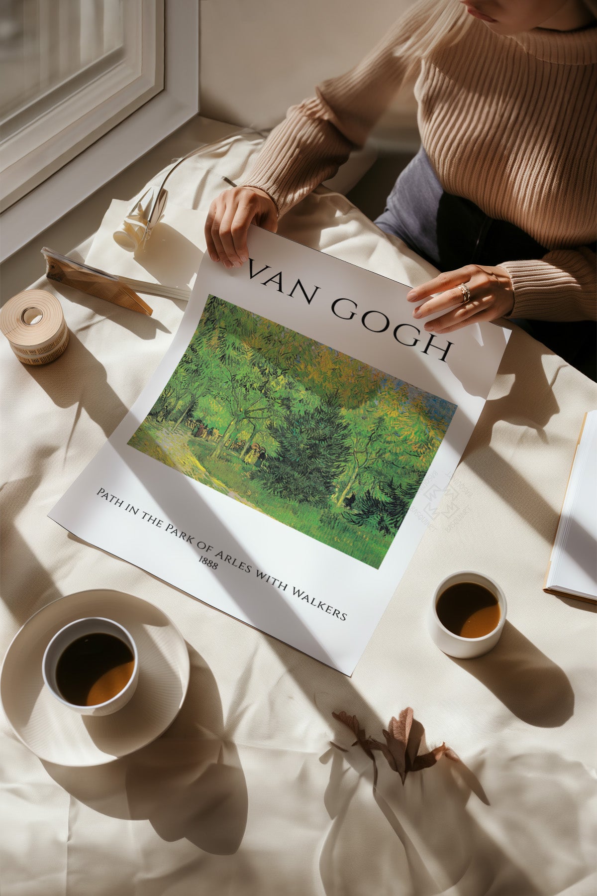 Vincent Van Gogh Serisi Poster, Duvar Dekoru No:8