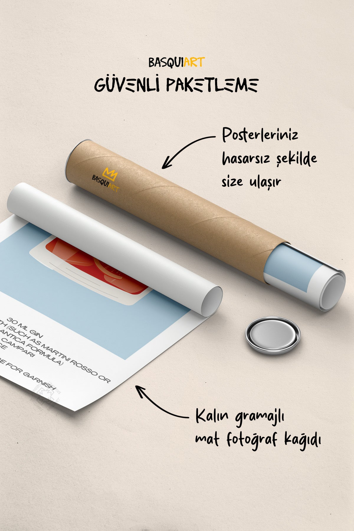 Kokteyl Serisi Poster, Cafe, Restoran, Mutfak Duvar Dekoru No:22