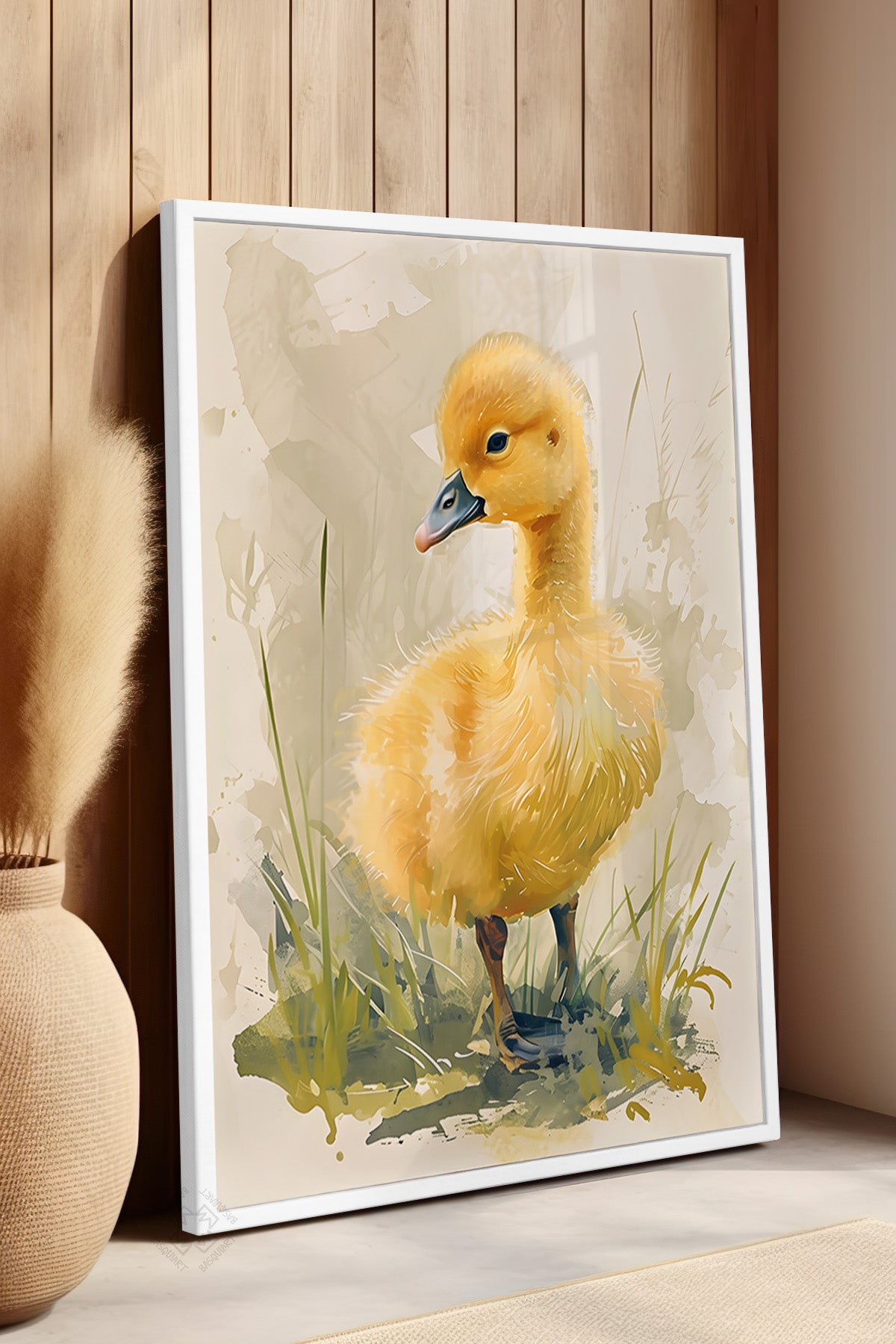Çocuk Odası, Bebek Odası Beyaz Çerçeveli Poster, Tablo No:63