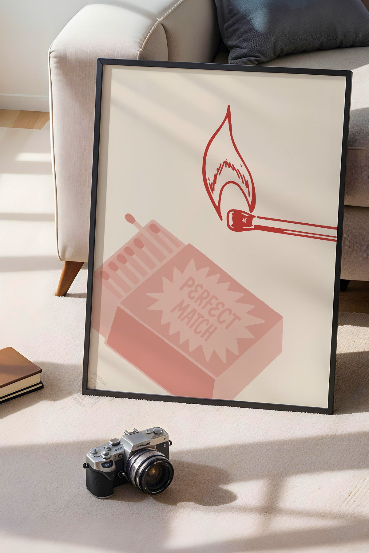 Lucky You Serisi Siyah Çerçeveli Poster, Tablo Duvar Dekoru No:63