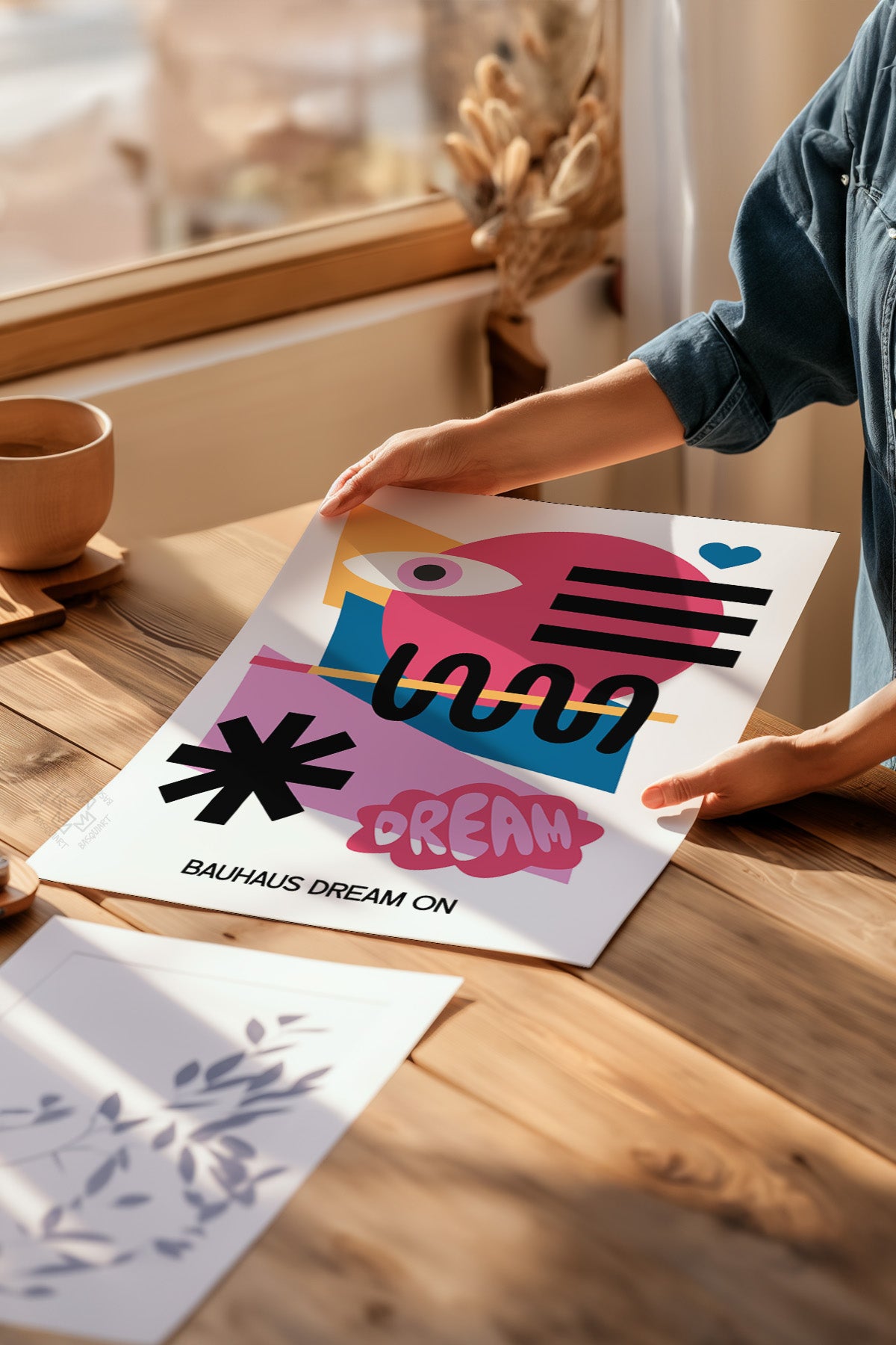 Bauhaus Serisi Poster, Duvar Dekoru No:117