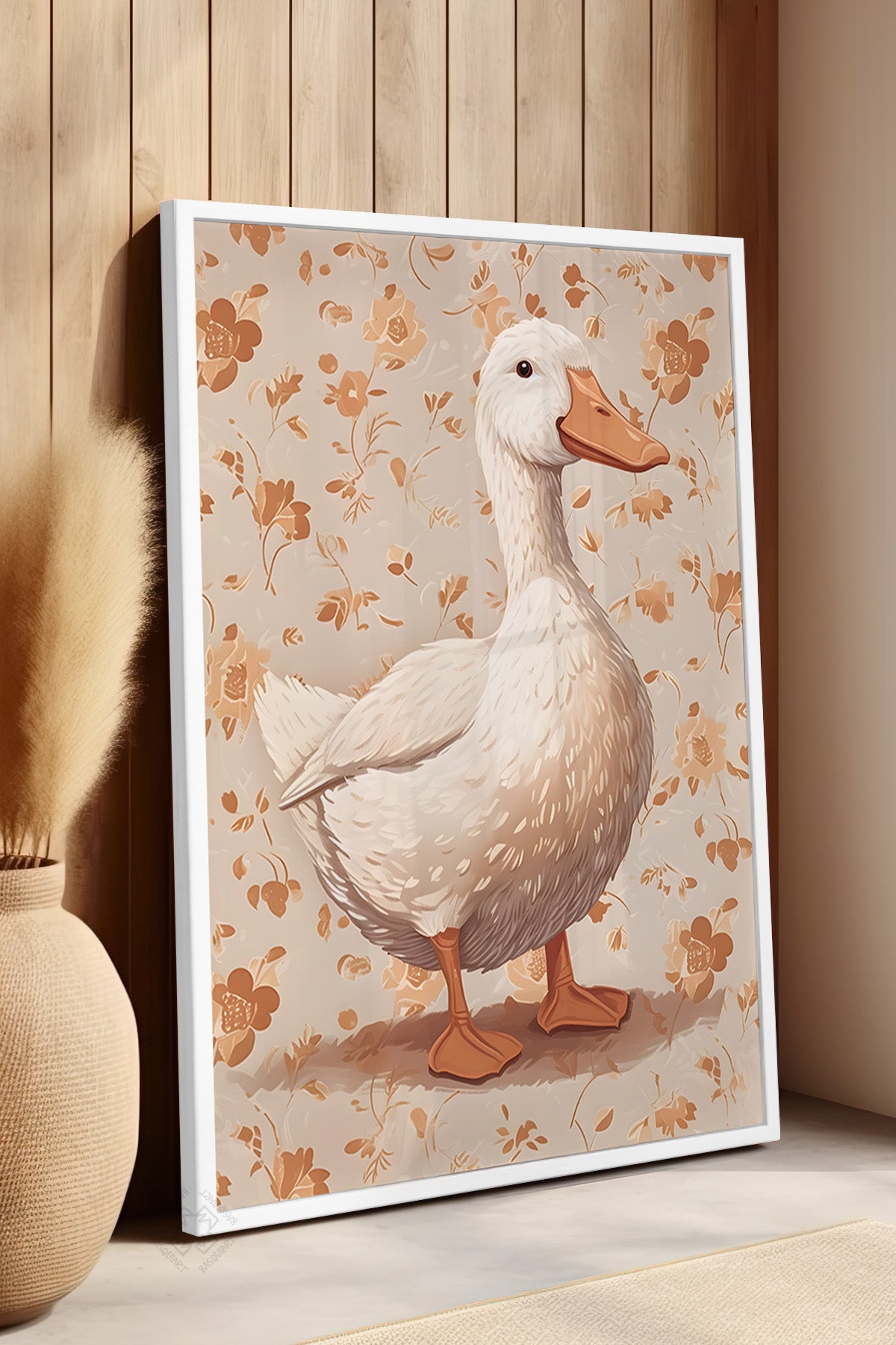 Çocuk Odası, Bebek Odası Beyaz Çerçeveli Poster, Tablo No:60
