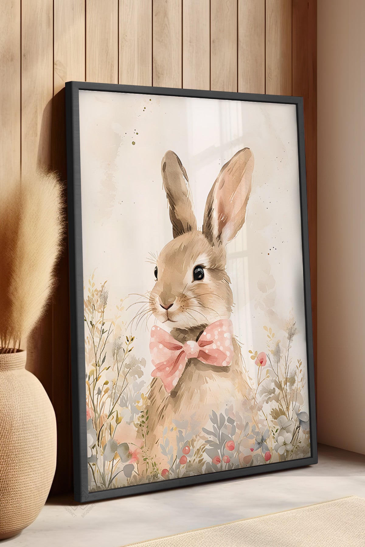 Çocuk Odası, Bebek Odası Siyah Çerçeveli Poster, Tablo No:92