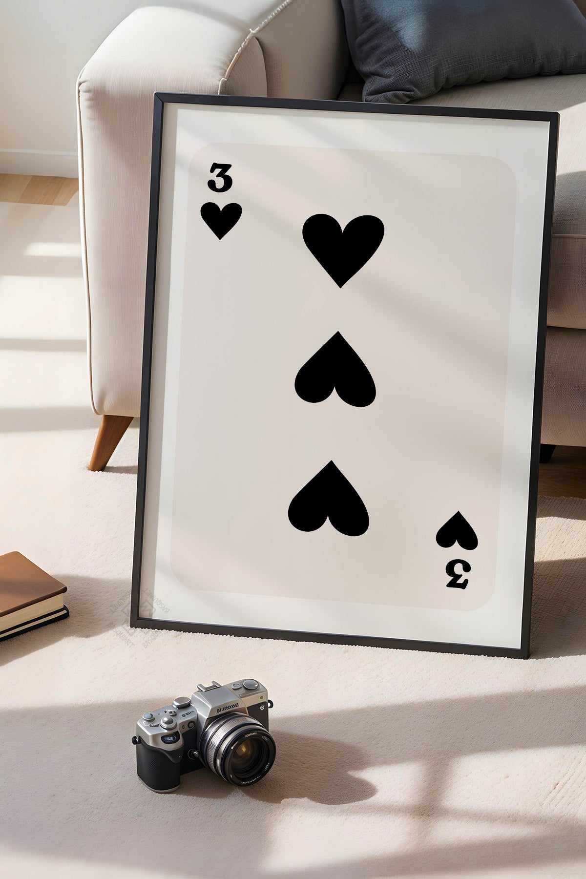 Lucky You Serisi Siyah Çerçeveli Poster, Tablo Duvar Dekoru No:117