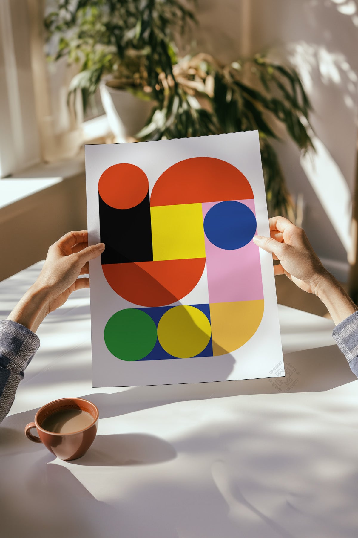 Bauhaus Serisi Poster, Duvar Dekoru No:15