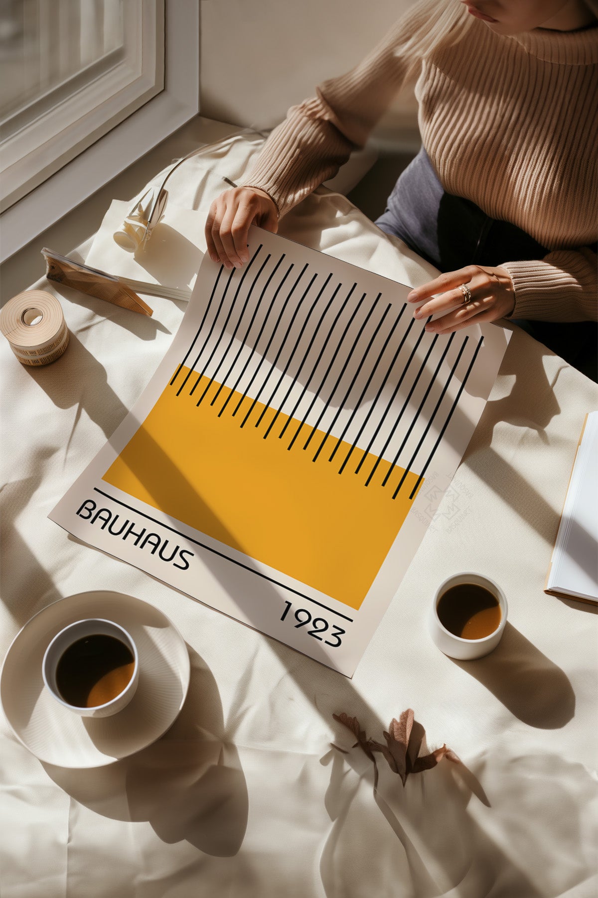 Bauhaus Serisi Poster, Duvar Dekoru No:23