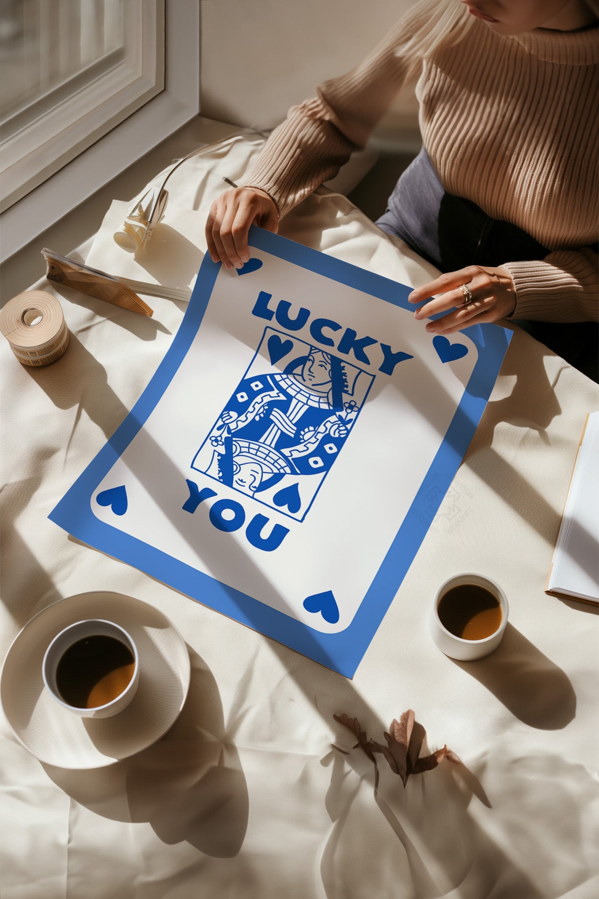 Lucky You Serisi Poster, Duvar Dekoru No:23