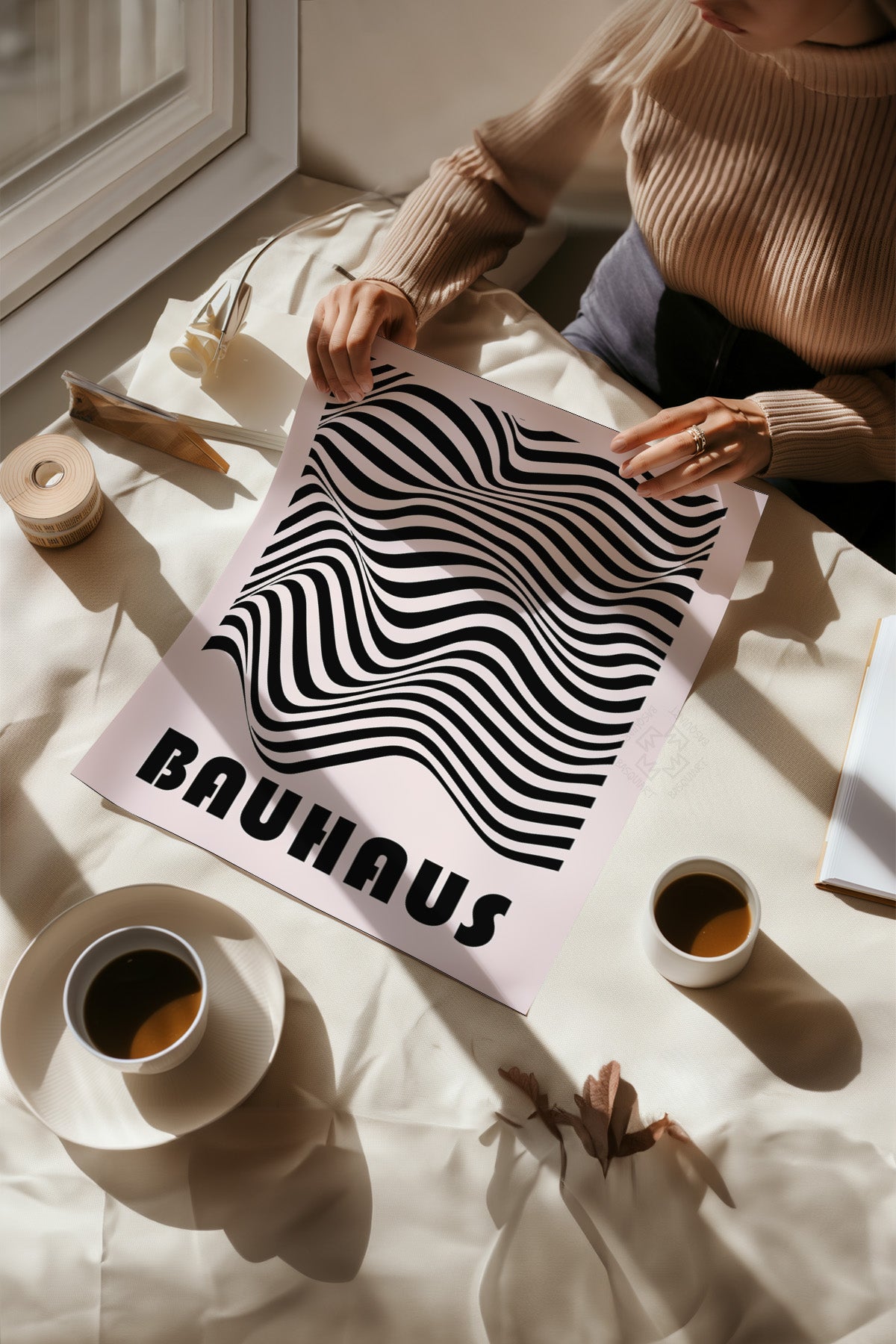 Bauhaus Serisi Poster, Duvar Dekoru No:70