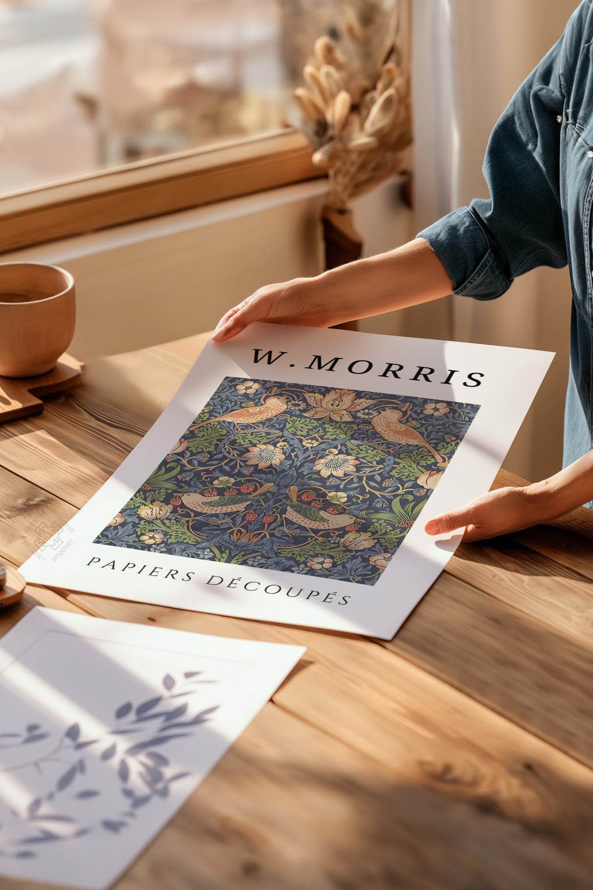 W Morris 3'lü Poster Seti, Duvar Dekoru No:4