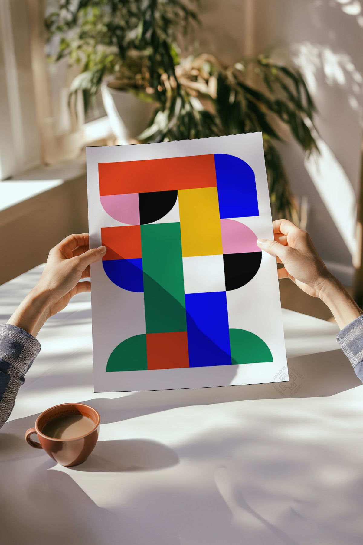 Bauhaus Serisi Poster, Duvar Dekoru No:14