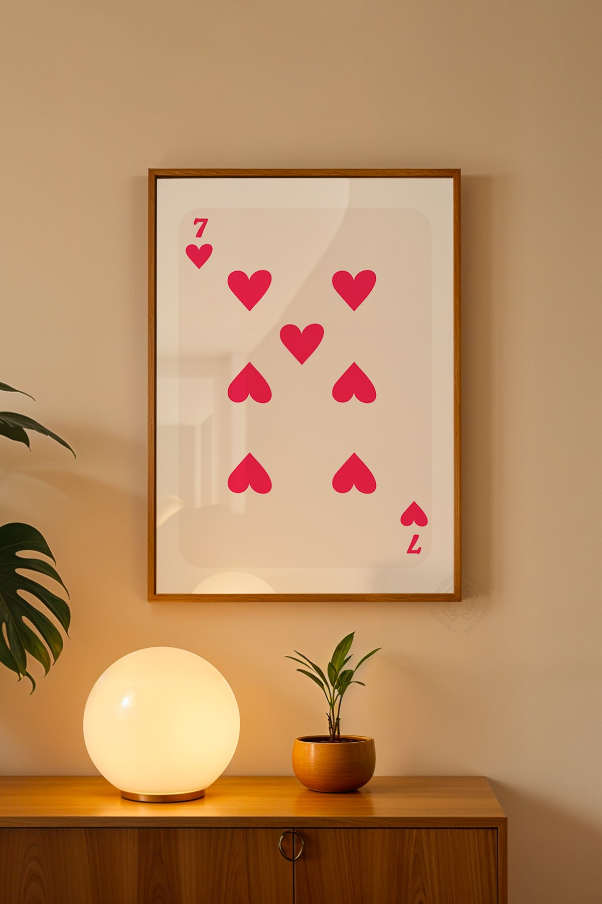 Lucky You Serisi Ahşap Çerçeveli Poster, Tablo Duvar Dekoru No:100